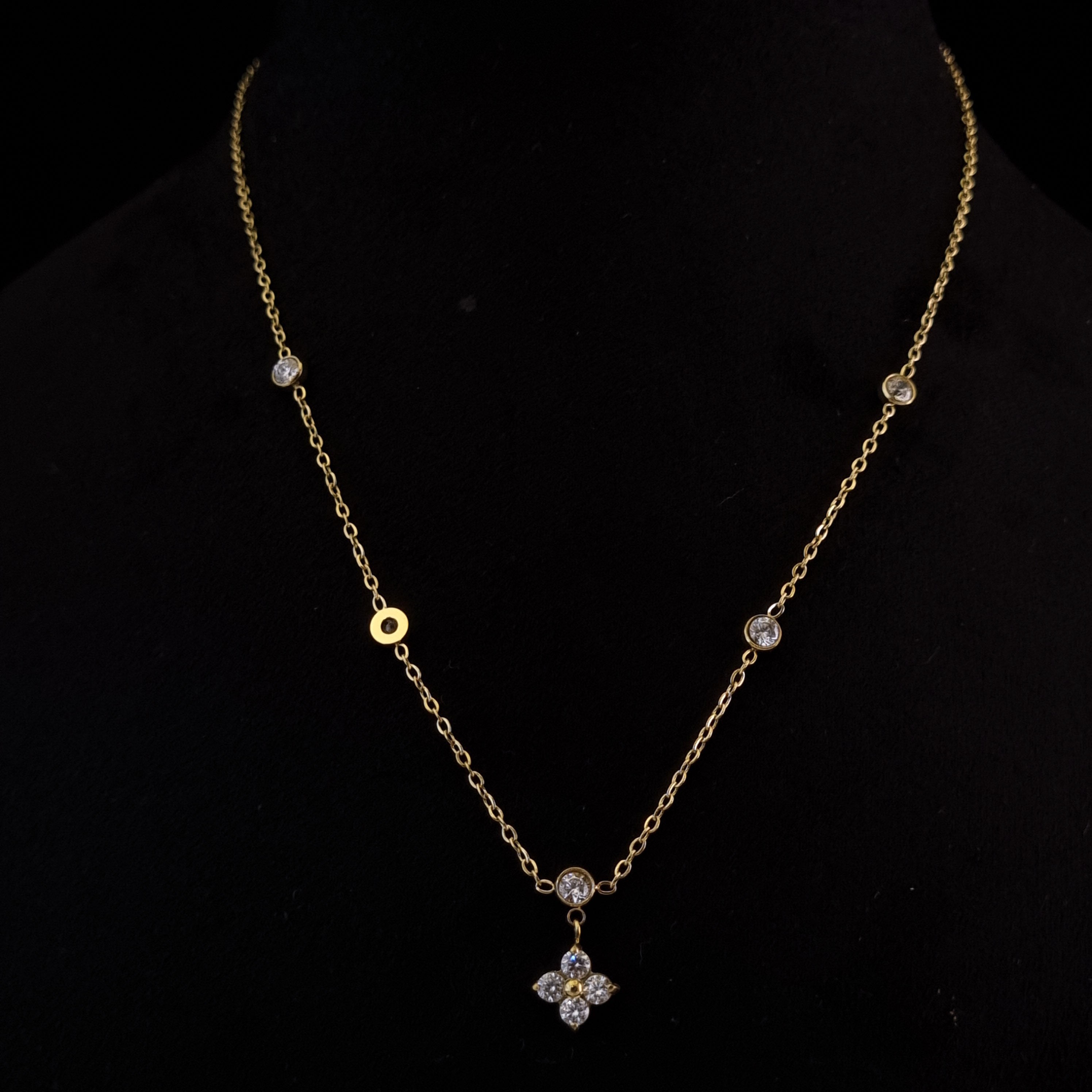 Celestial Clover Necklace