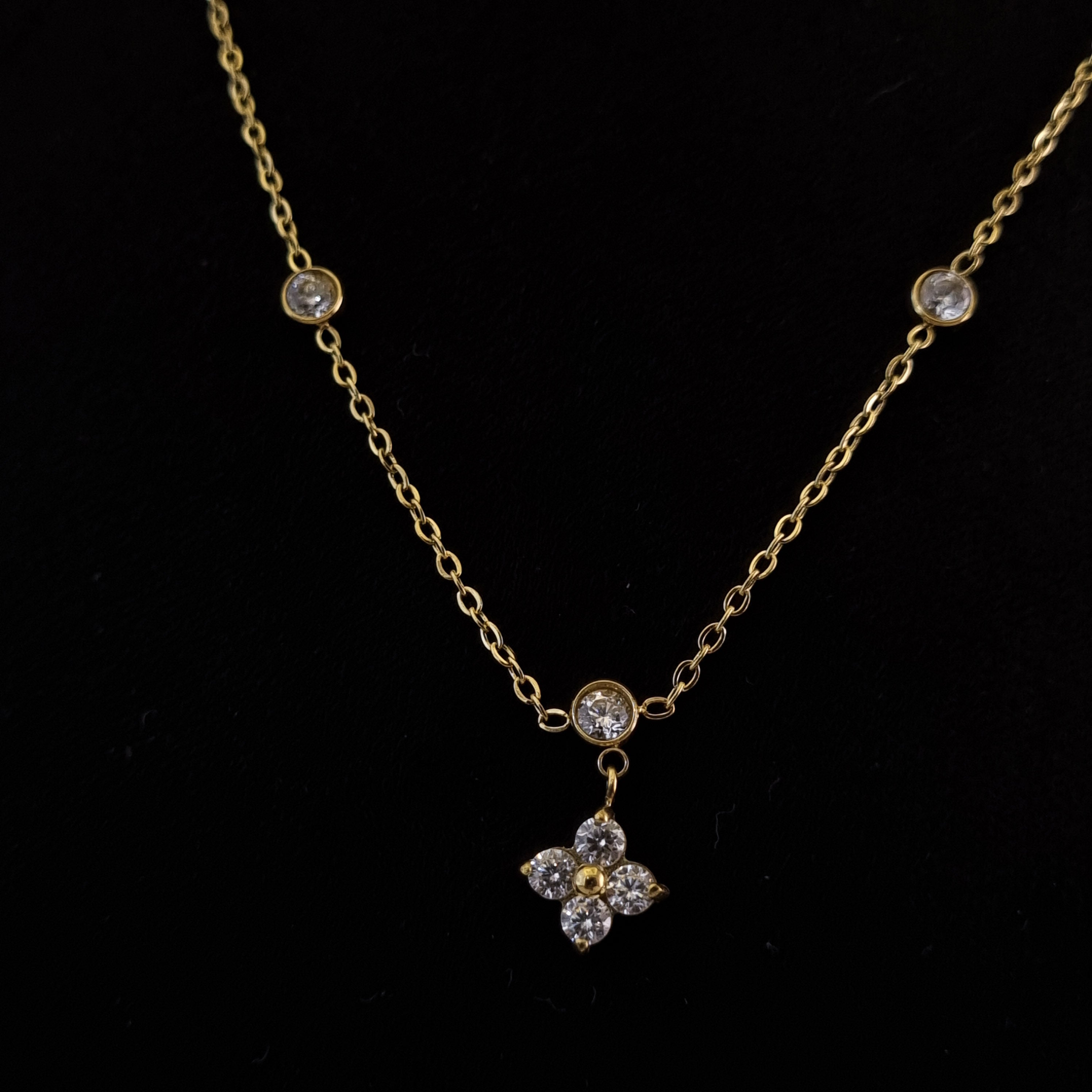 Celestial Clover Necklace