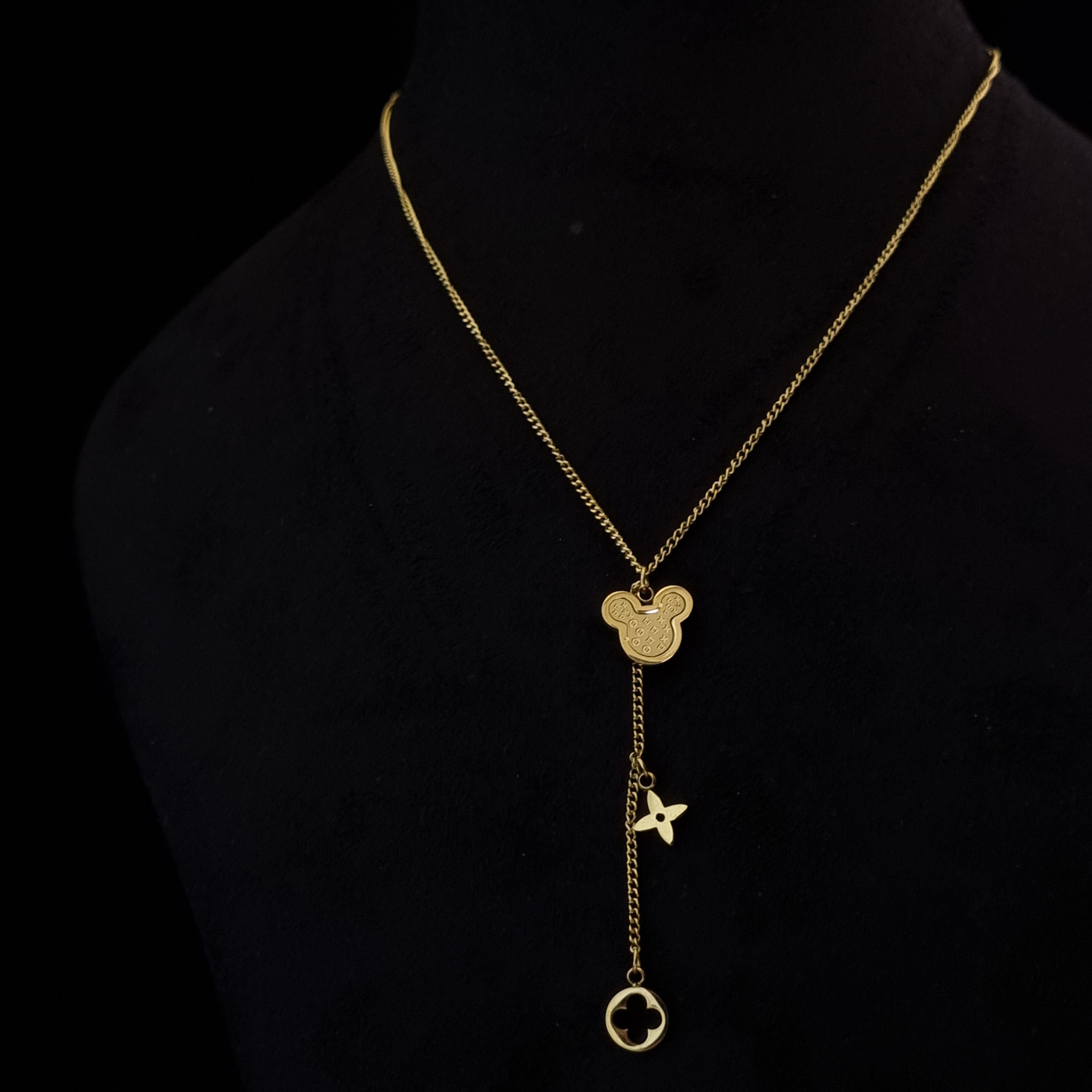 Playful Charm Lariat Necklace