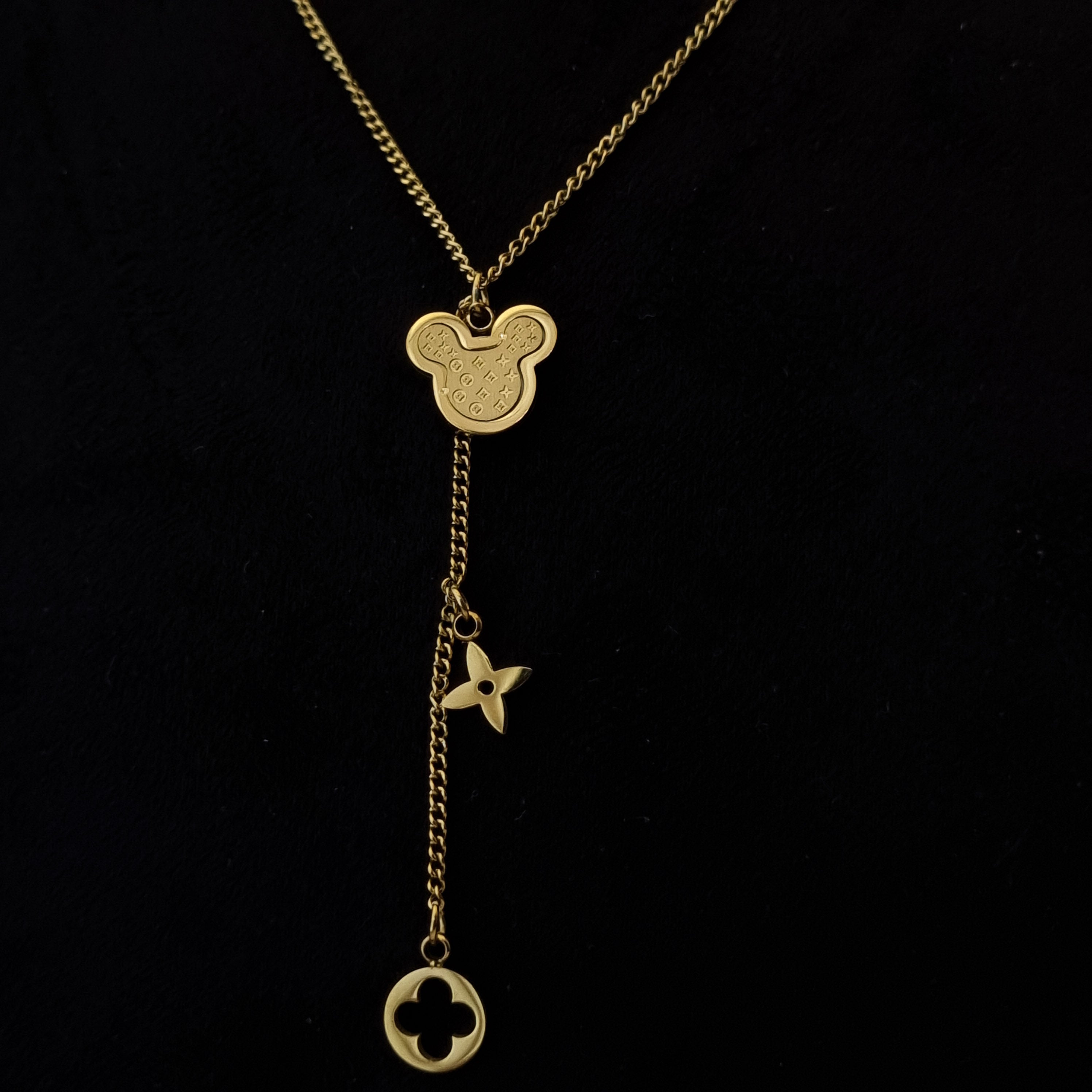 Playful Charm Lariat Necklace