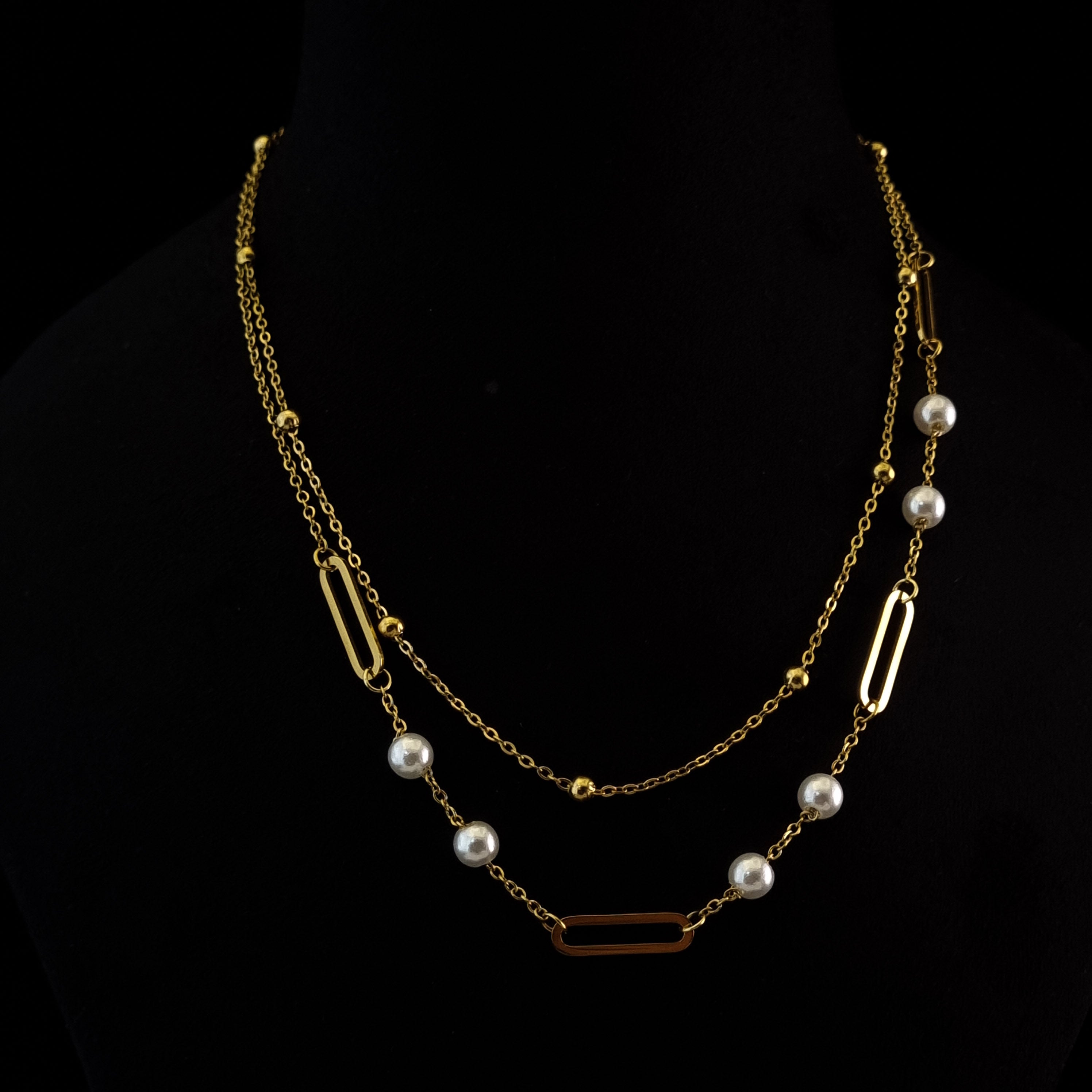 Modern Pearl Link Layer Chain