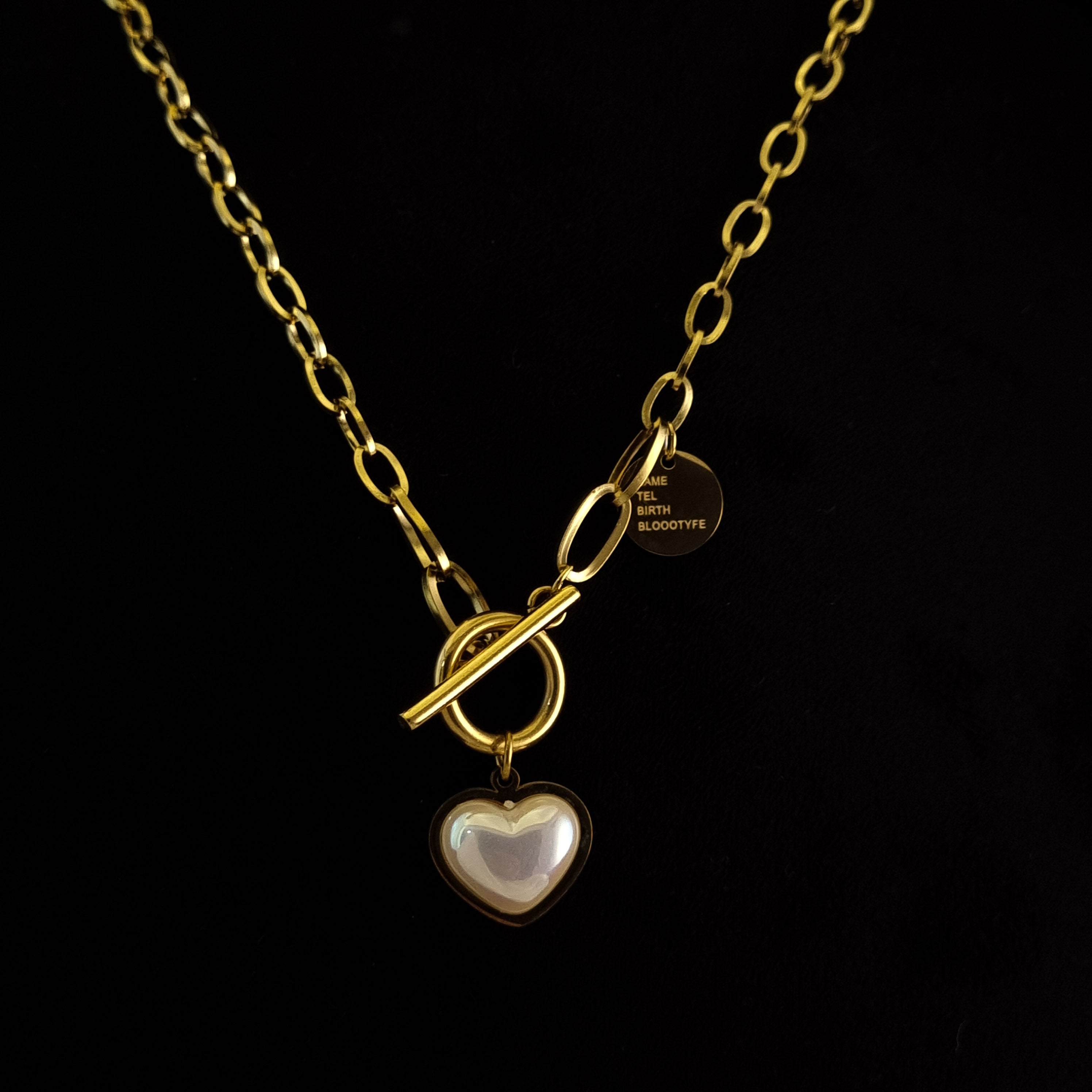 Heart of Pearl Necklace