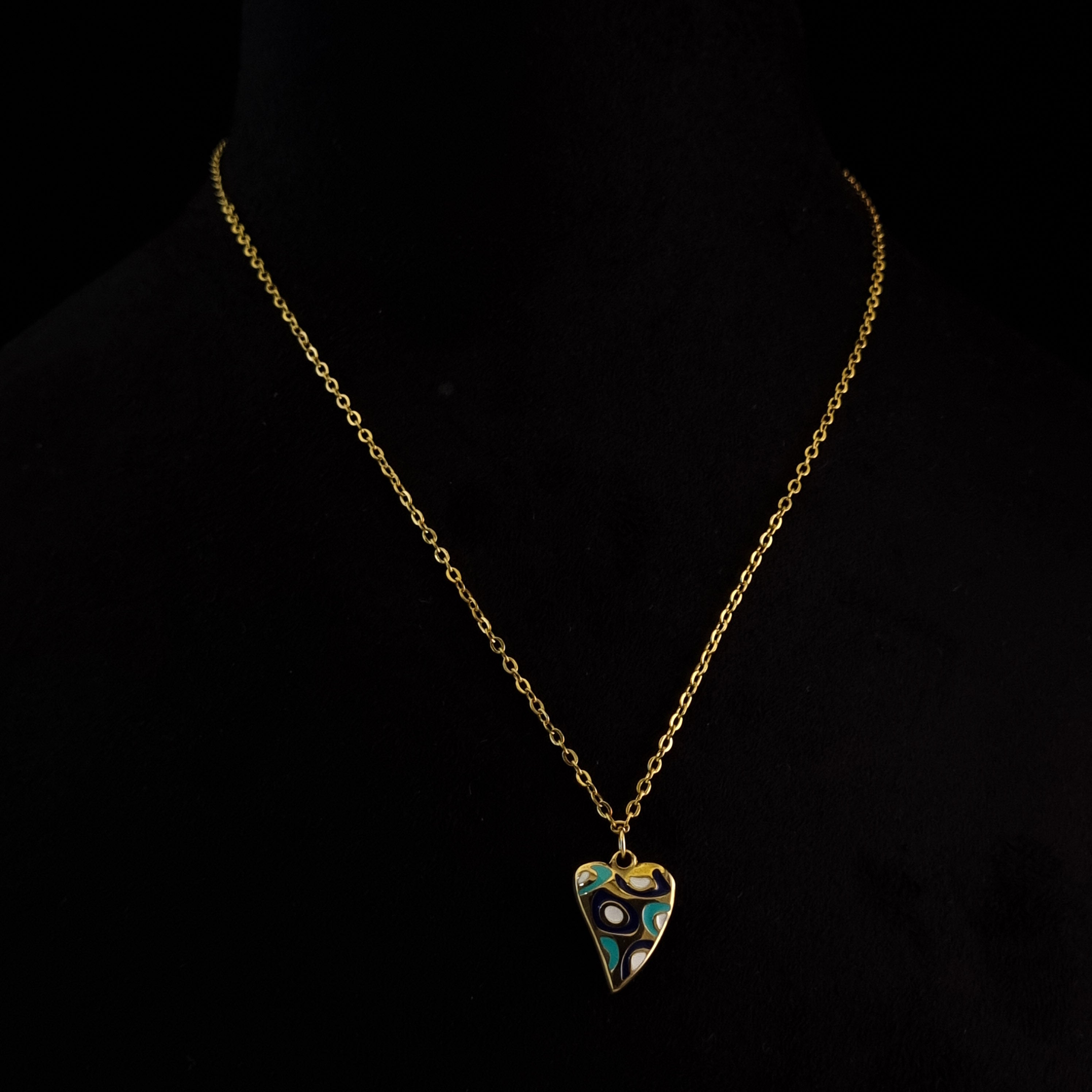 Mosaic Heart Pendant