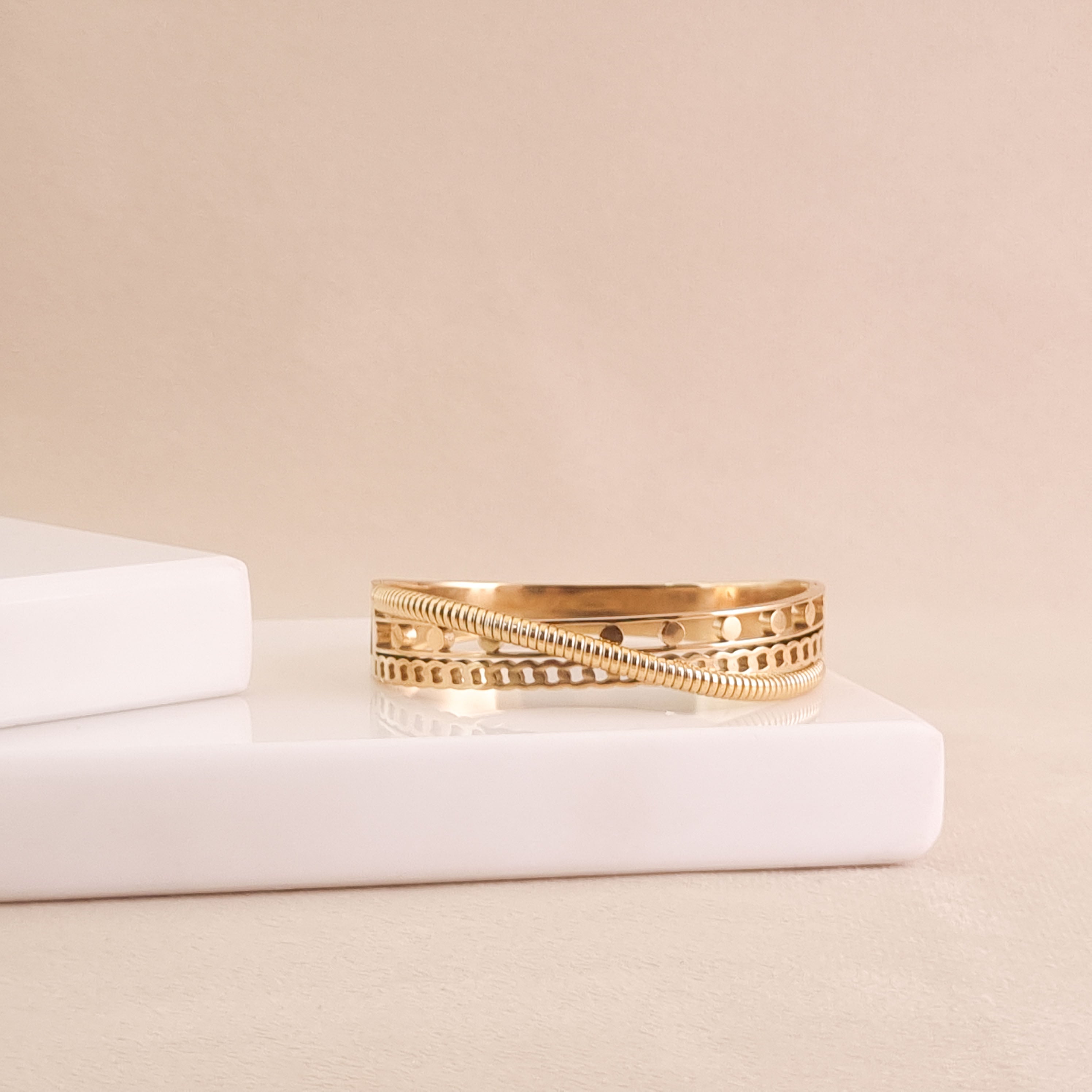 Textured Harmony Bangle