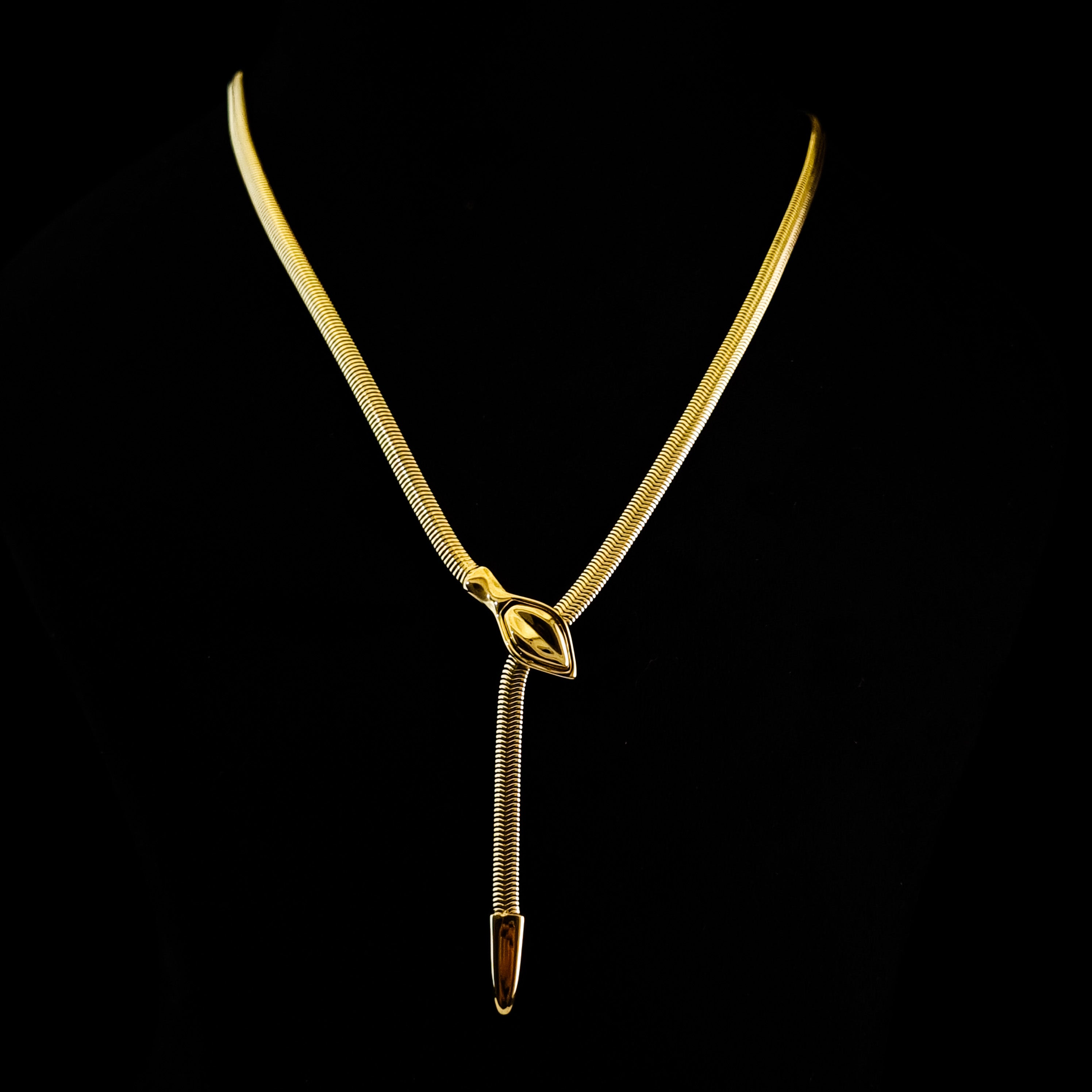 Serpentine Lariat Choker