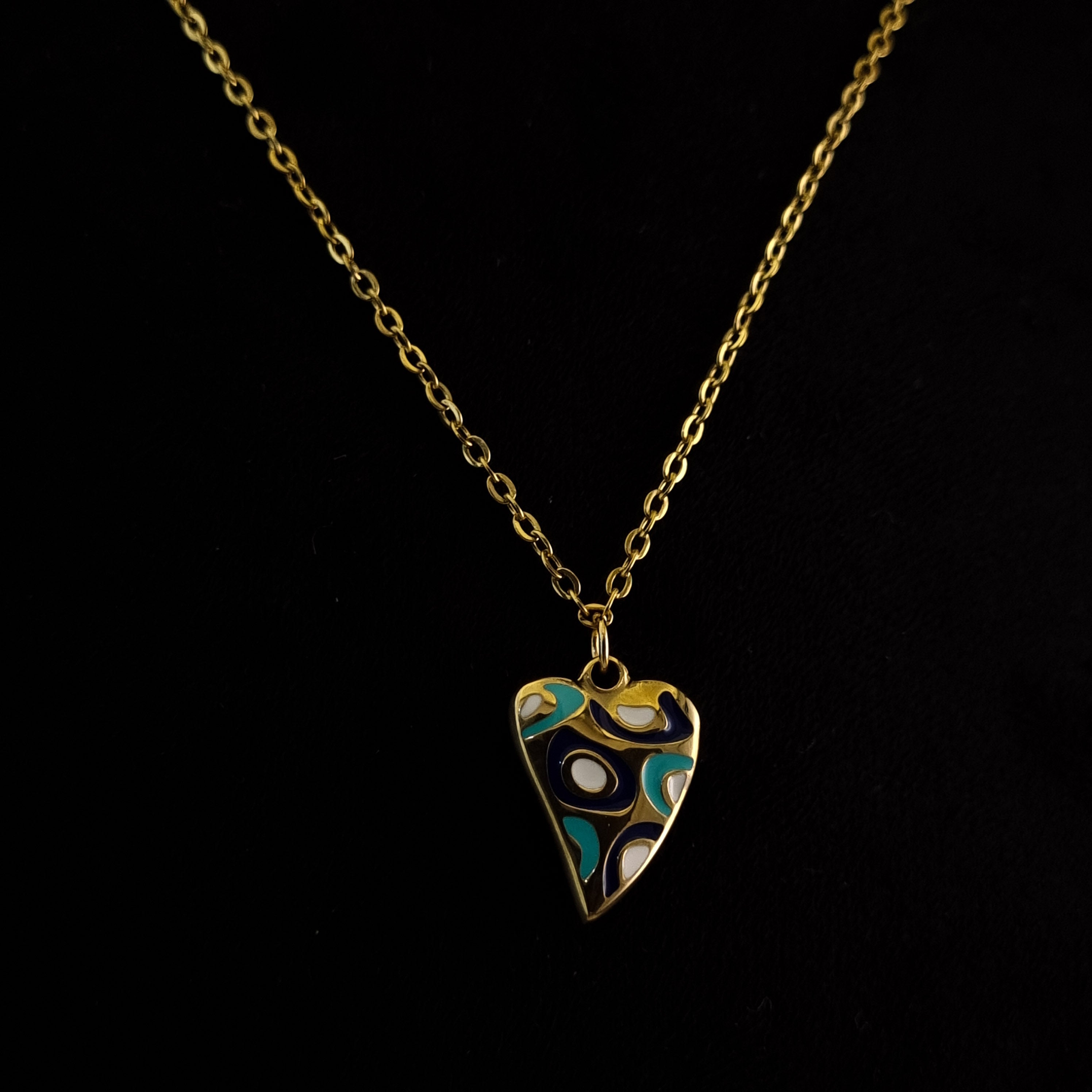 Mosaic Heart Pendant