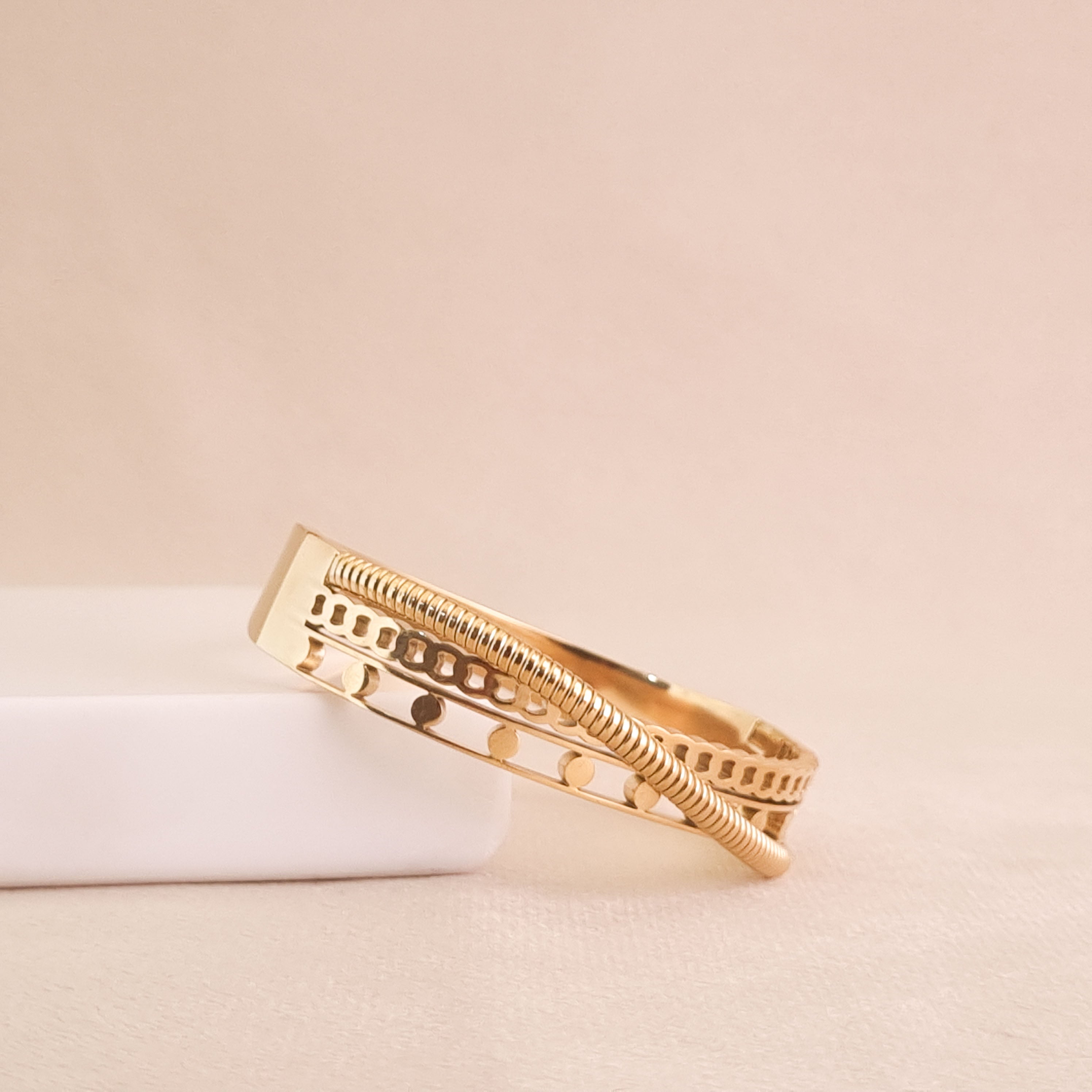 Textured Harmony Bangle