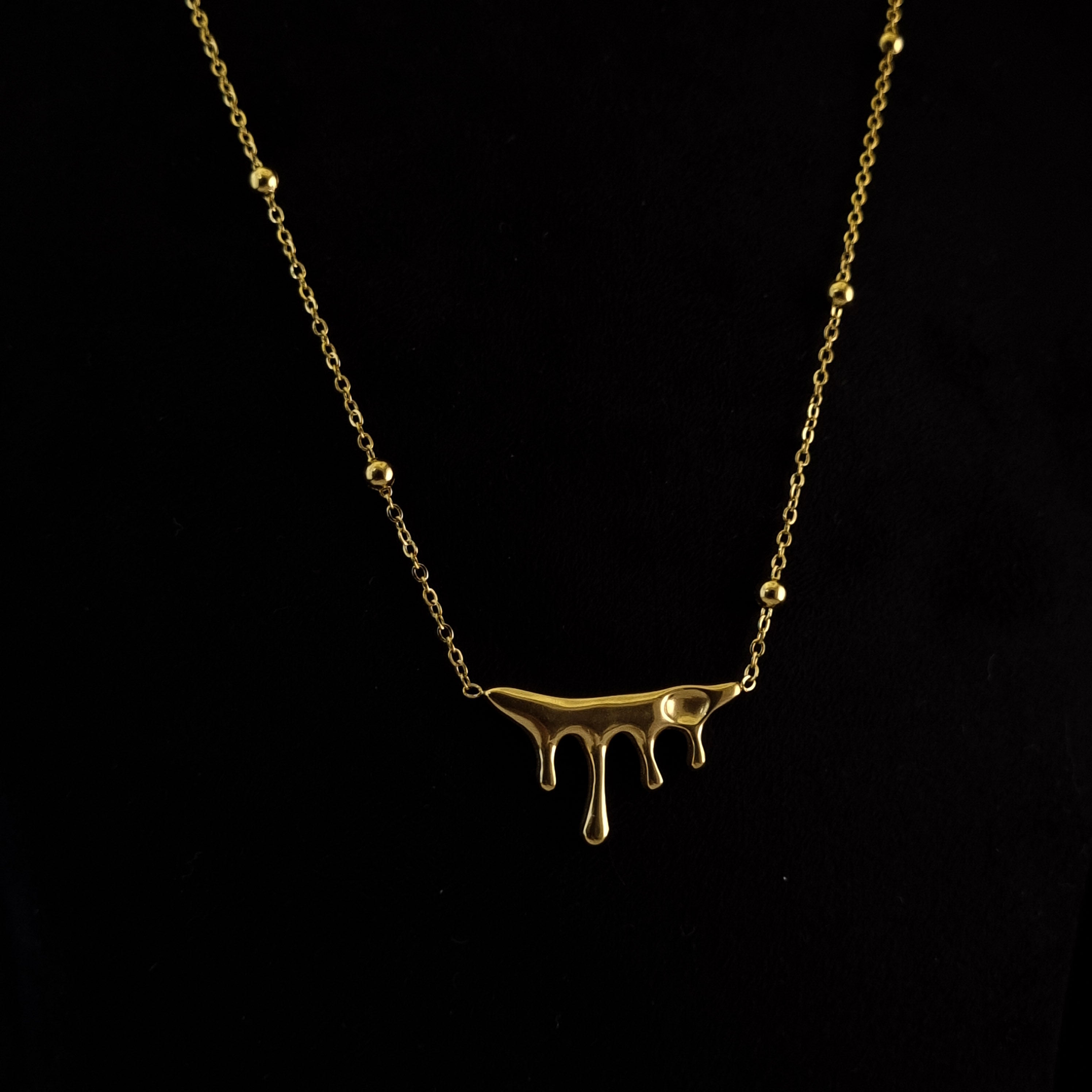 Molten Drip Necklace