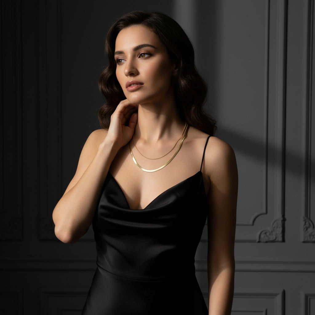 Luxe Serpentine Duo Set