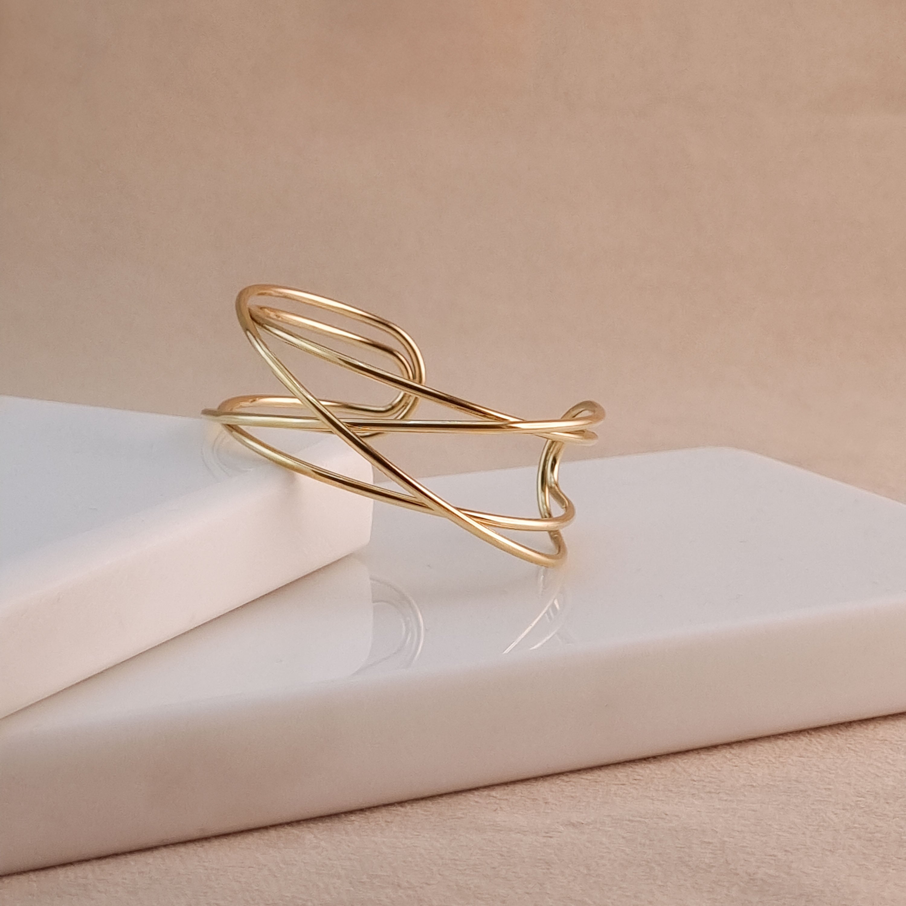 Aurora Open Cuff Bracelet