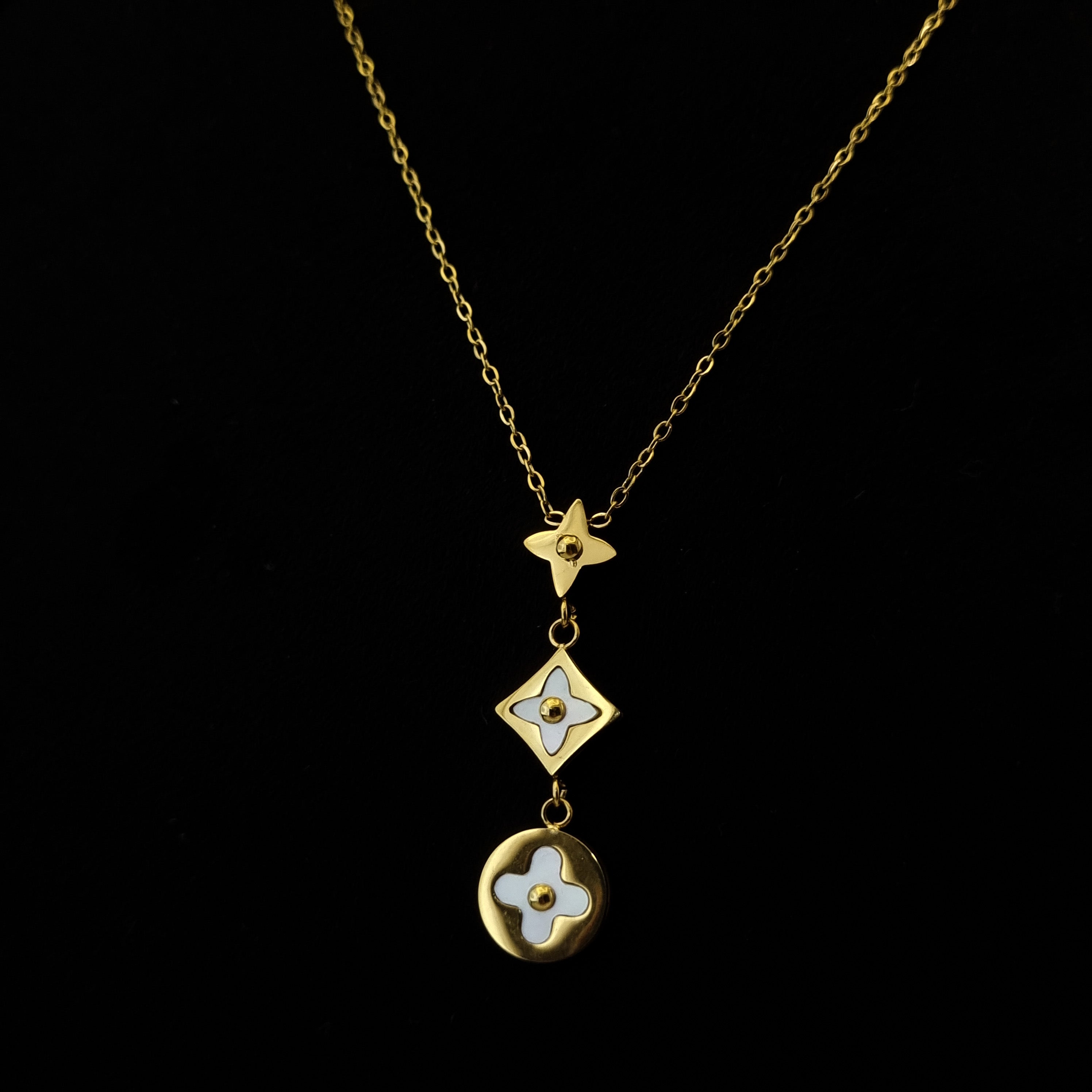 MOP Charm Necklace