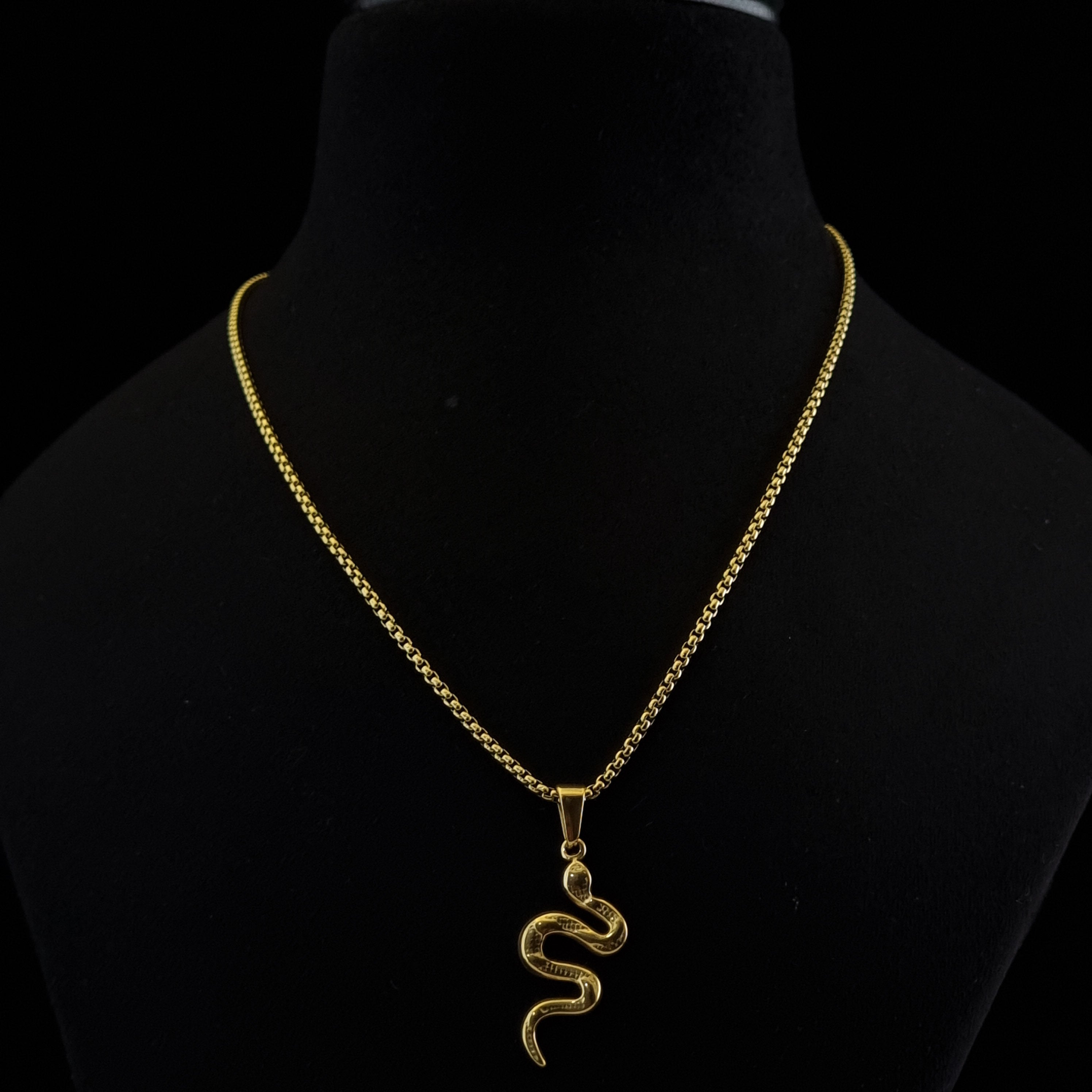 Serpentine Charm Necklace