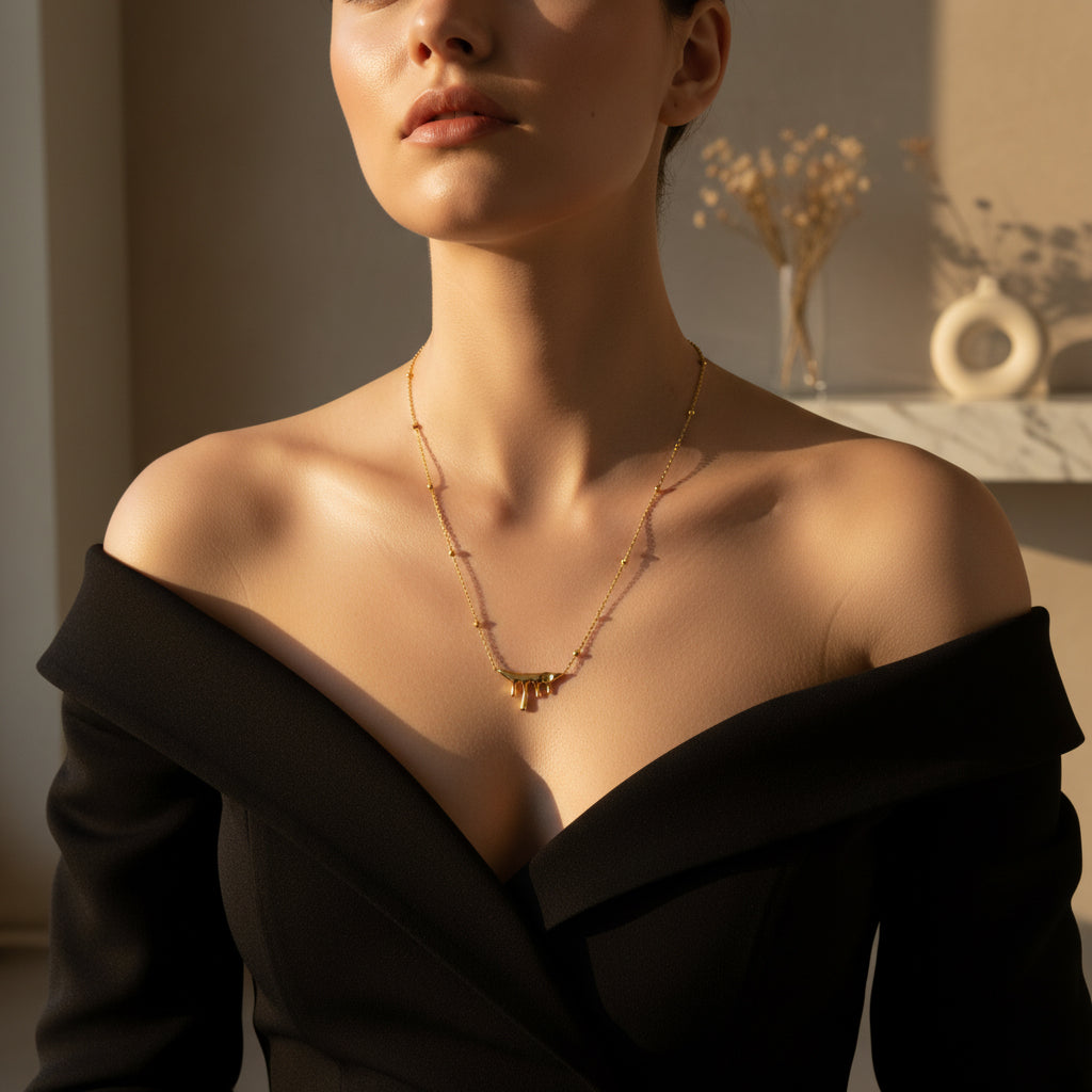 Molten Drip Necklace