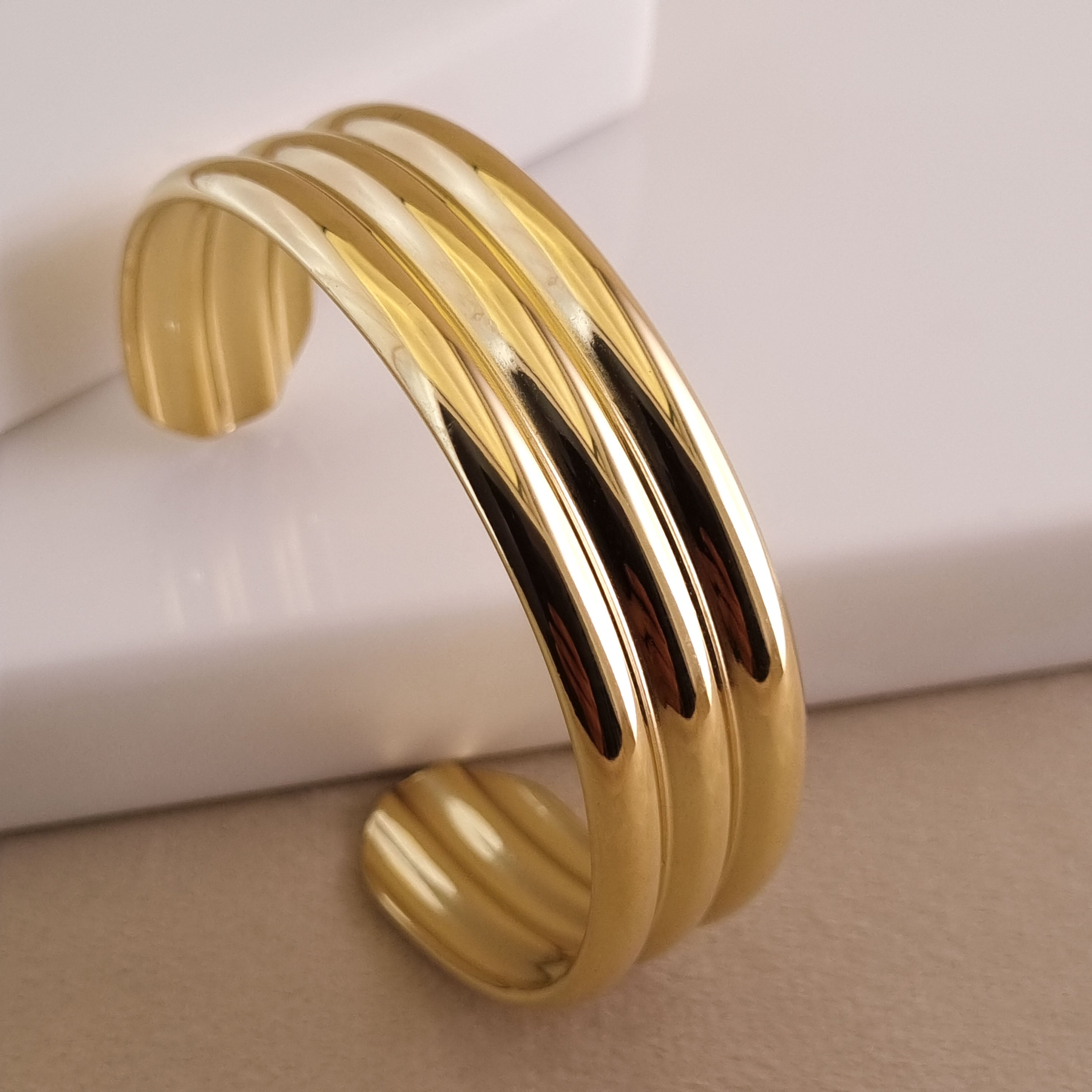 Golden Trio Cuff