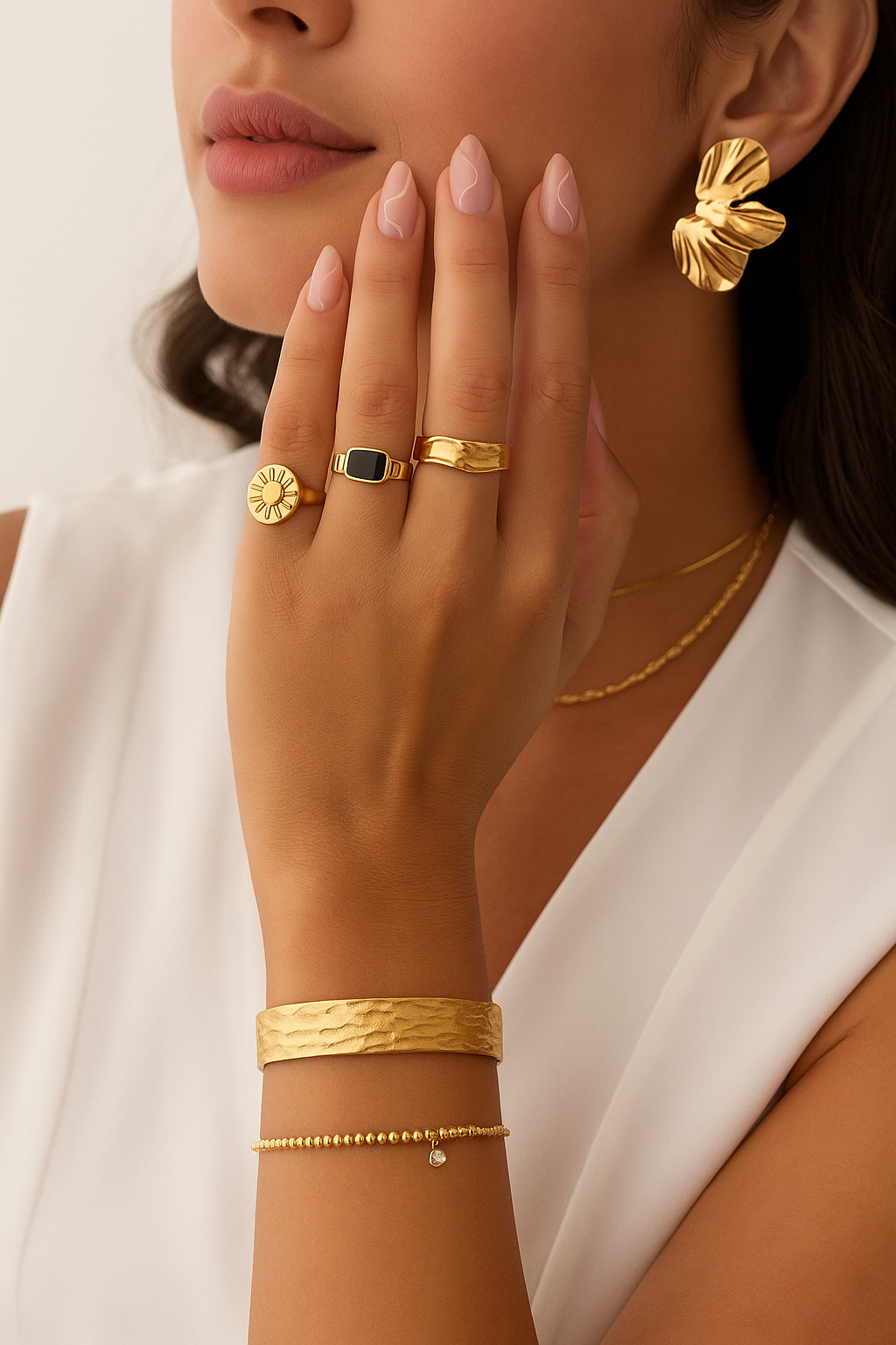 Cascade Texture Cuff