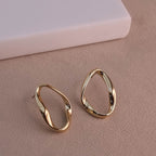 Auric Wave Hoops
