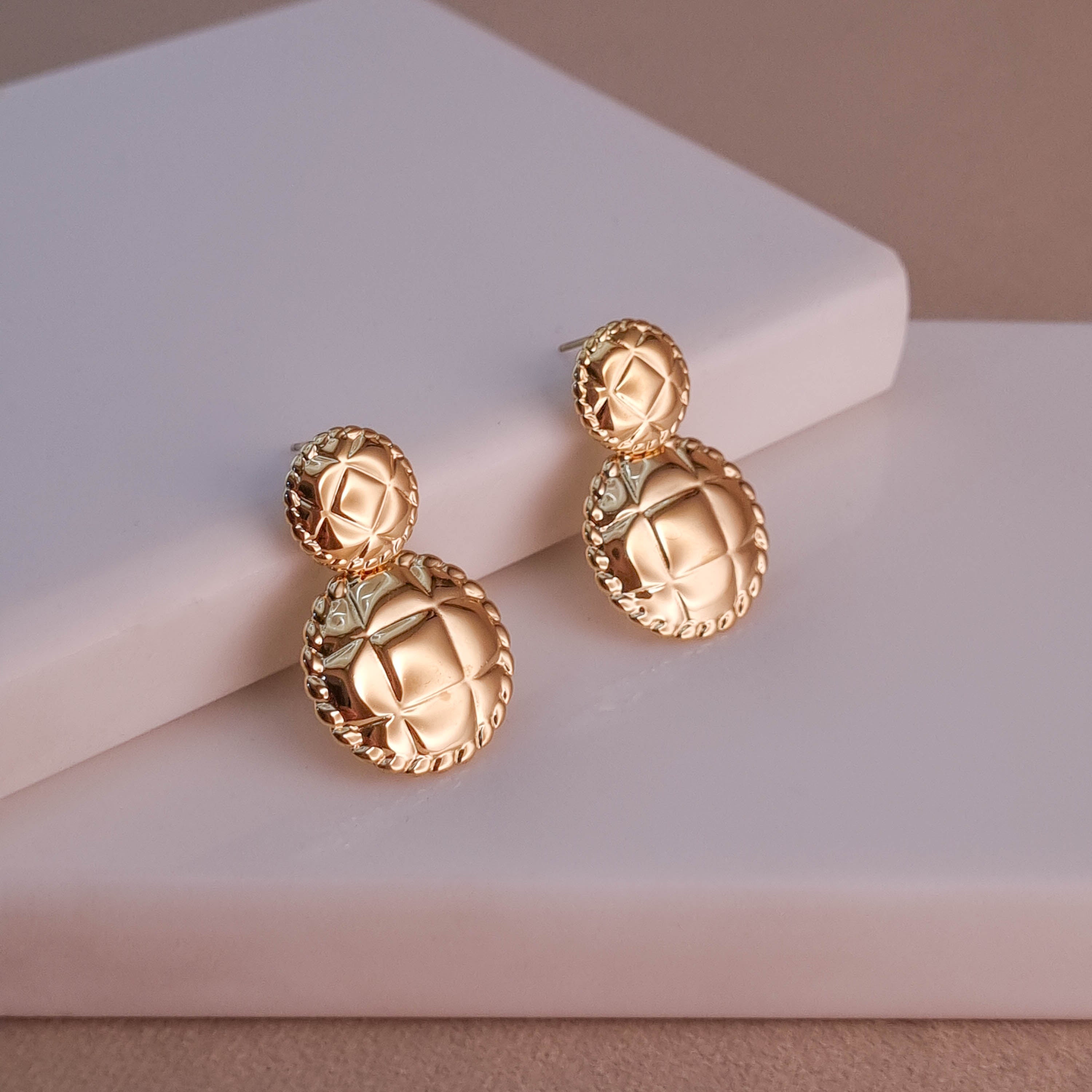 Classic Medallion Earrings