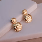 Classic Medallion Earrings