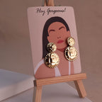 Classic Medallion Earrings