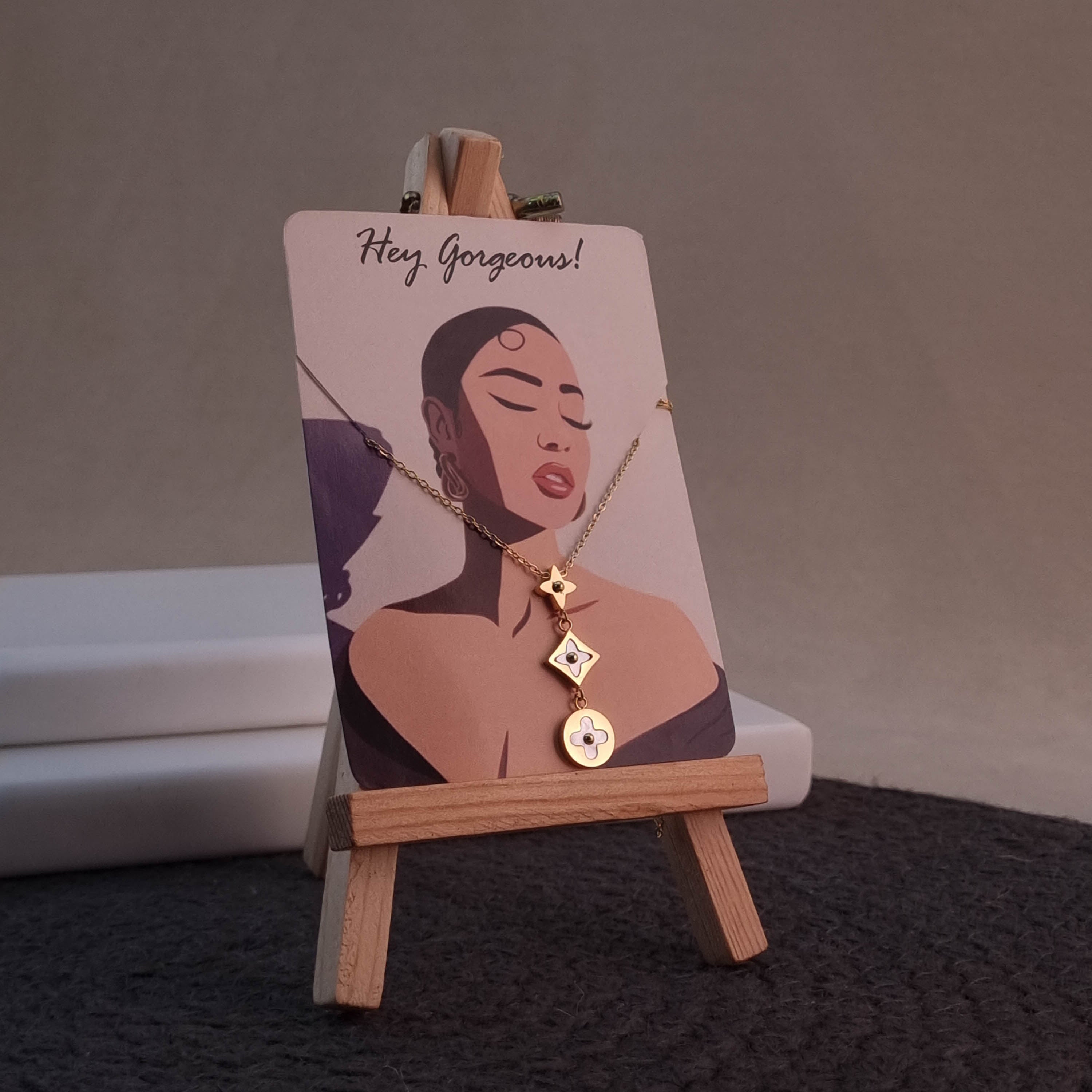 MOP Charm Necklace