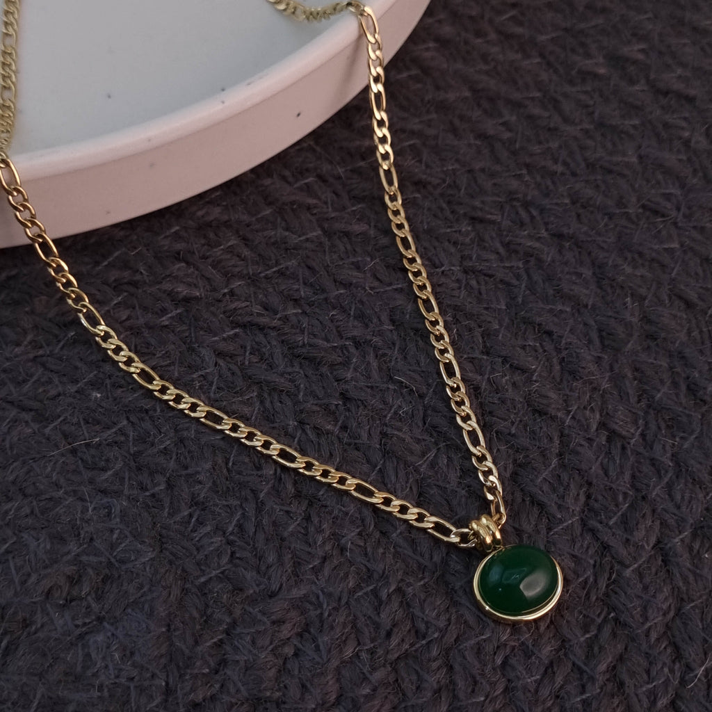 Aurora Green Charm