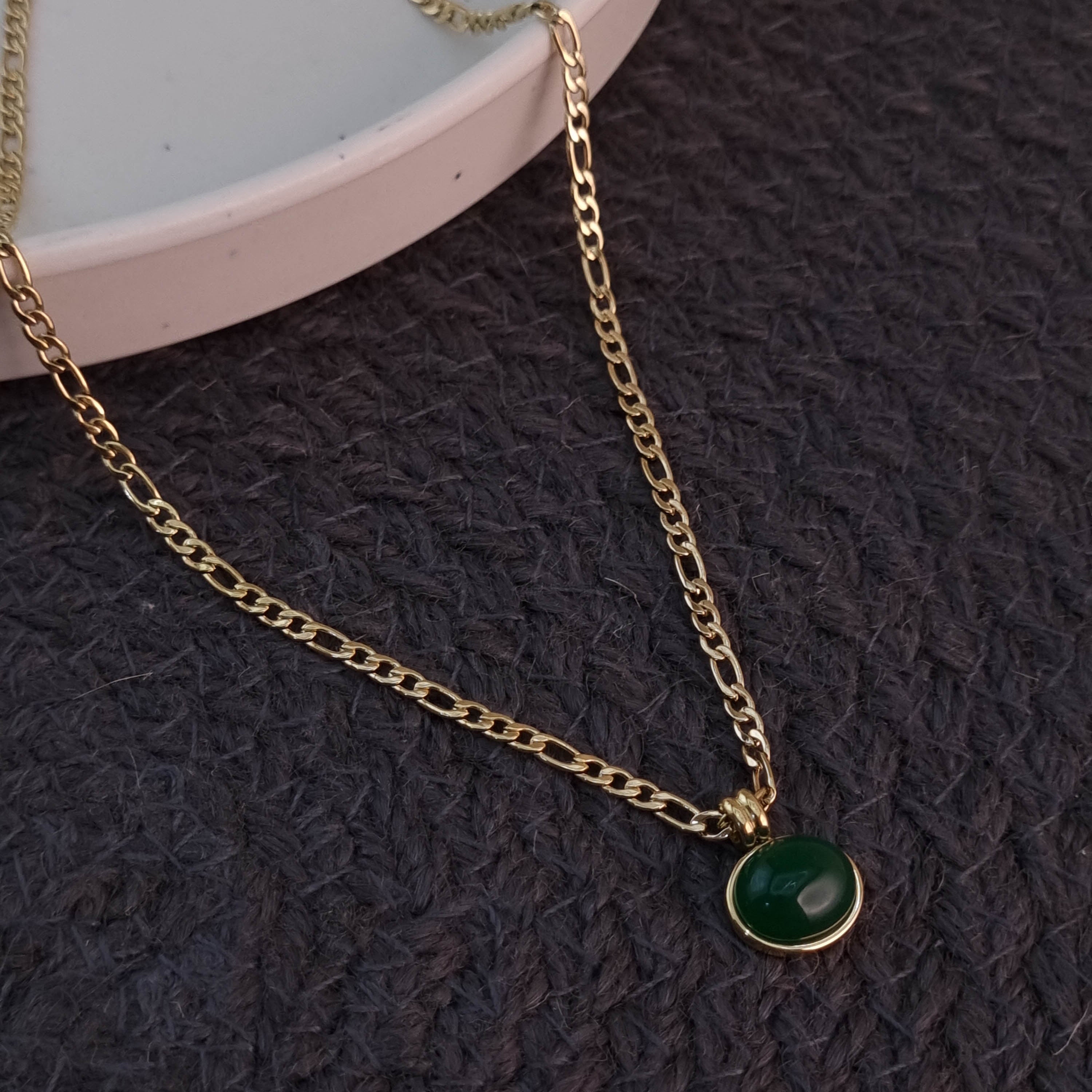 Aurora Green Charm