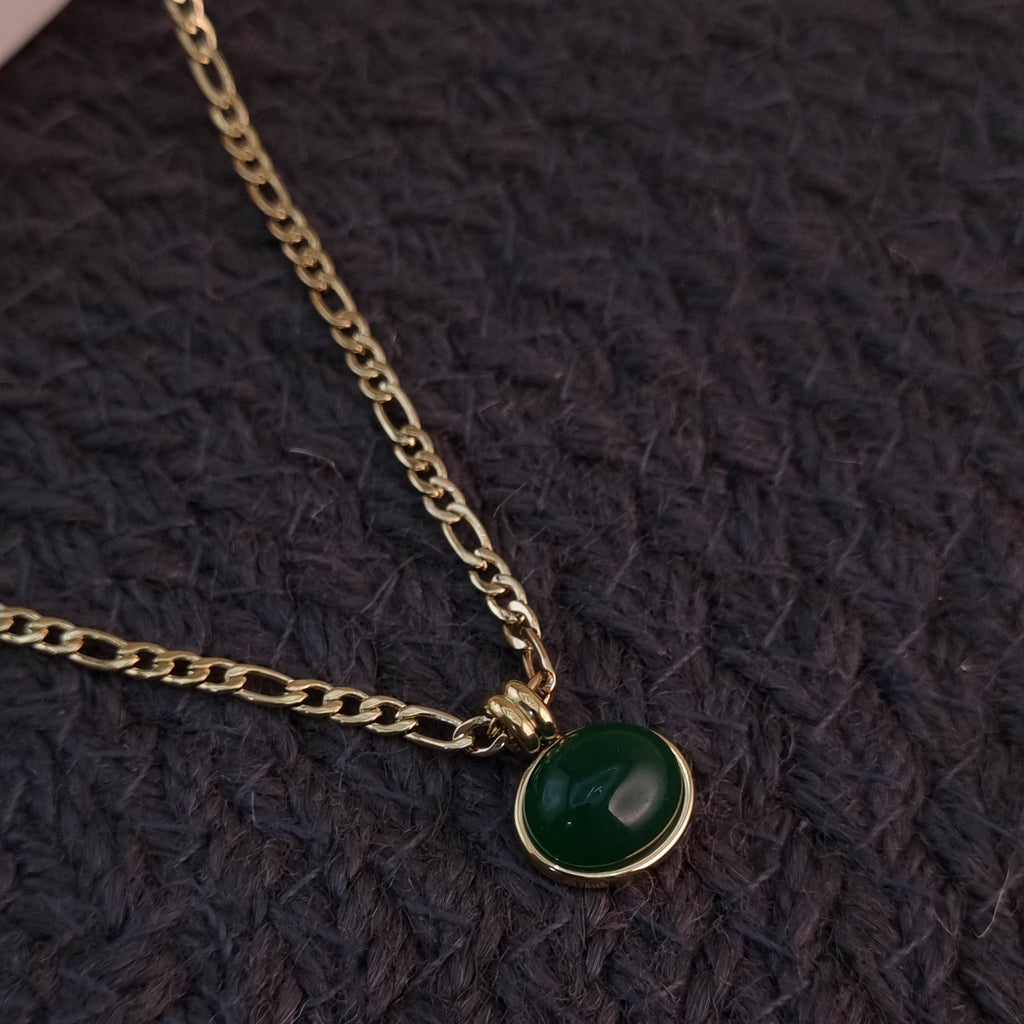 Aurora Green Charm