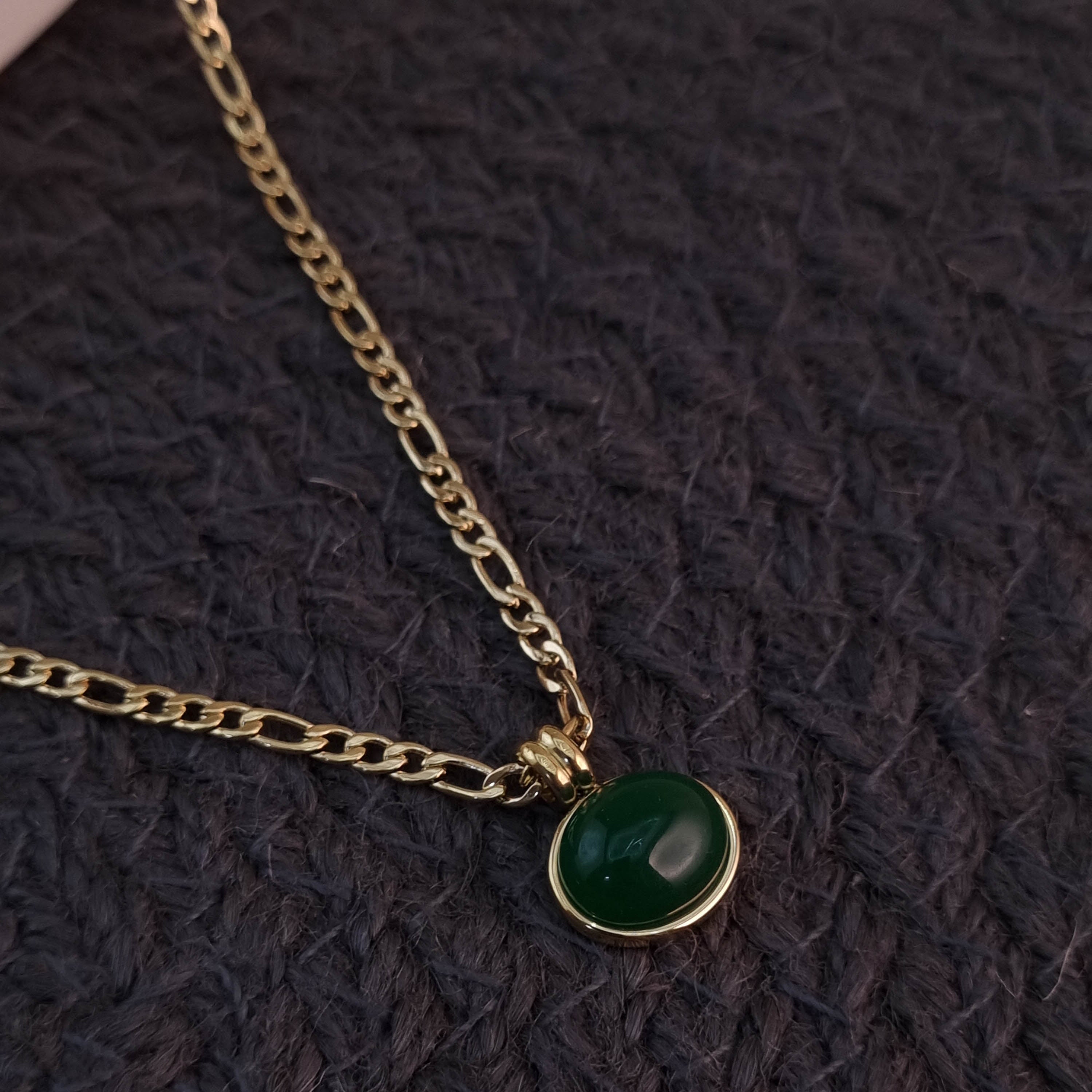 Aurora Green Charm