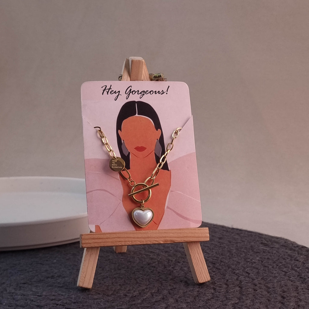 Heart of Pearl Necklace