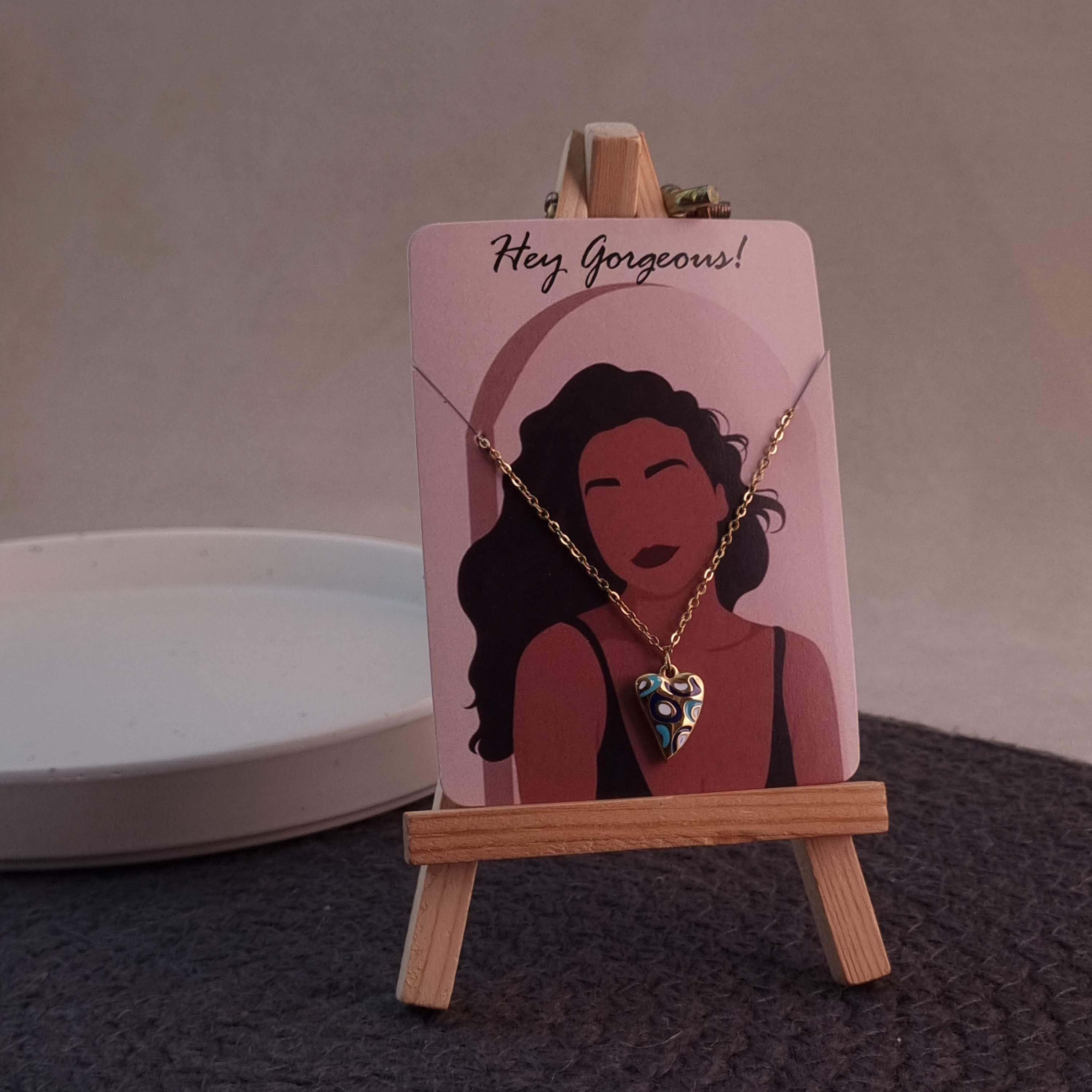 Mosaic Heart Pendant