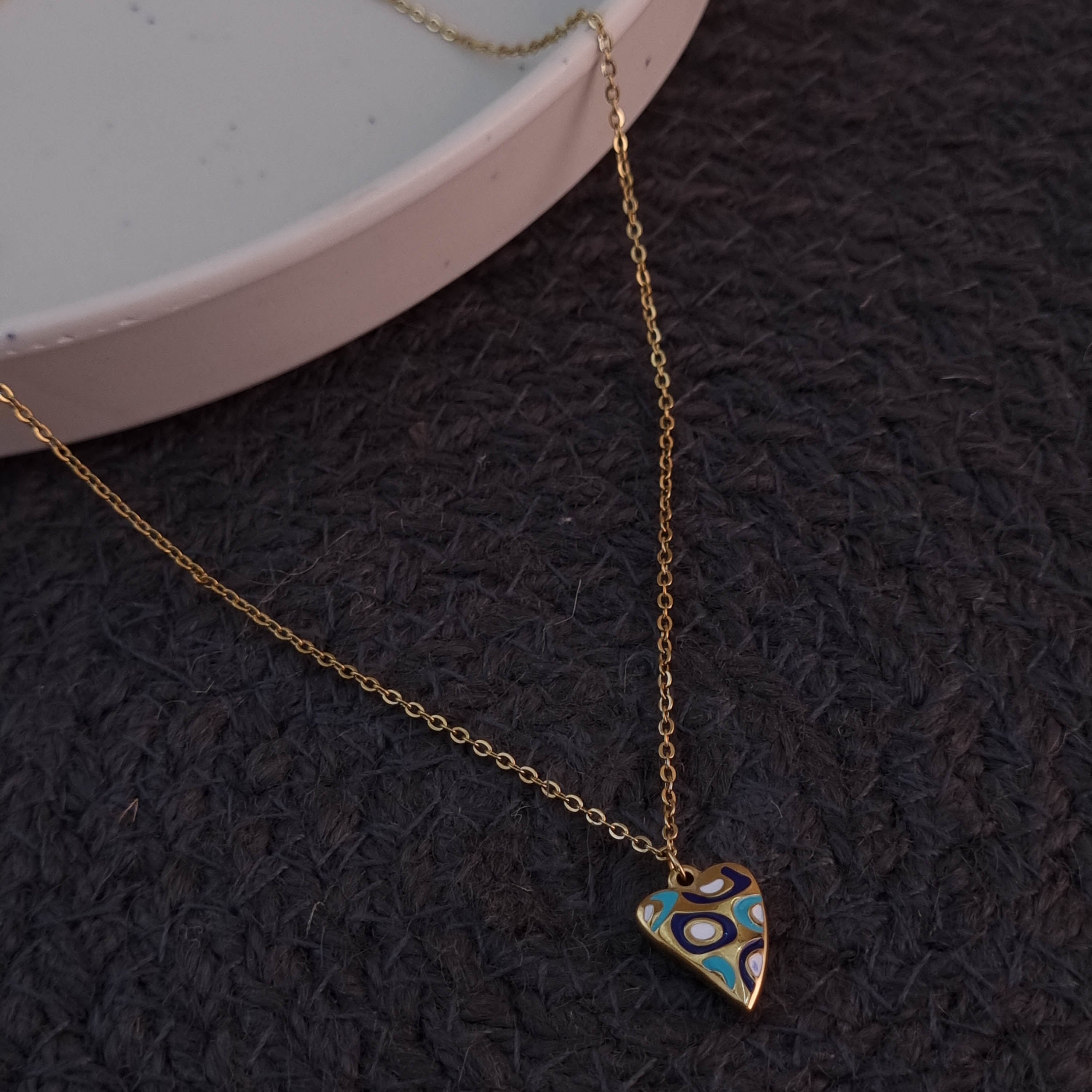 Mosaic Heart Pendant