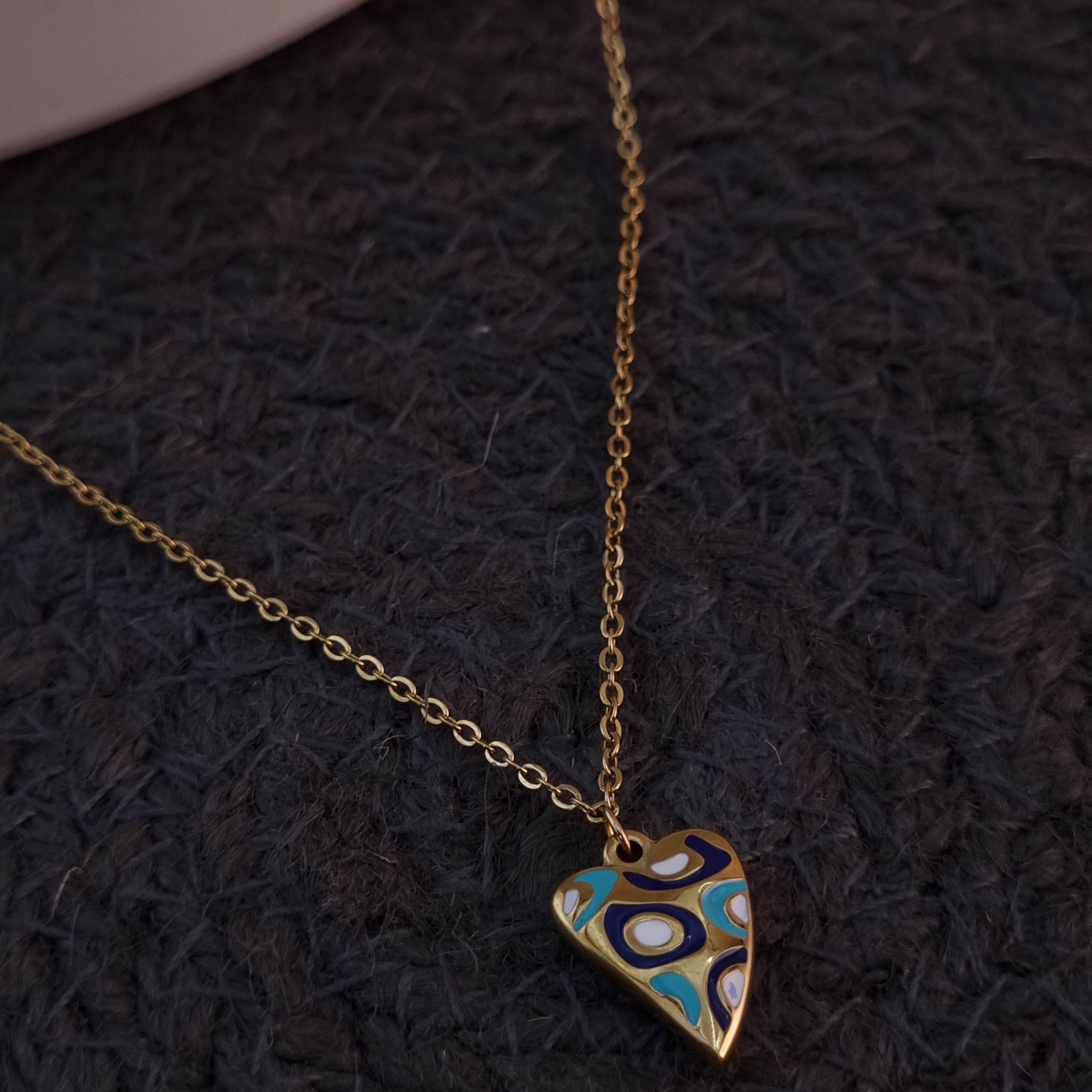 Mosaic Heart Pendant