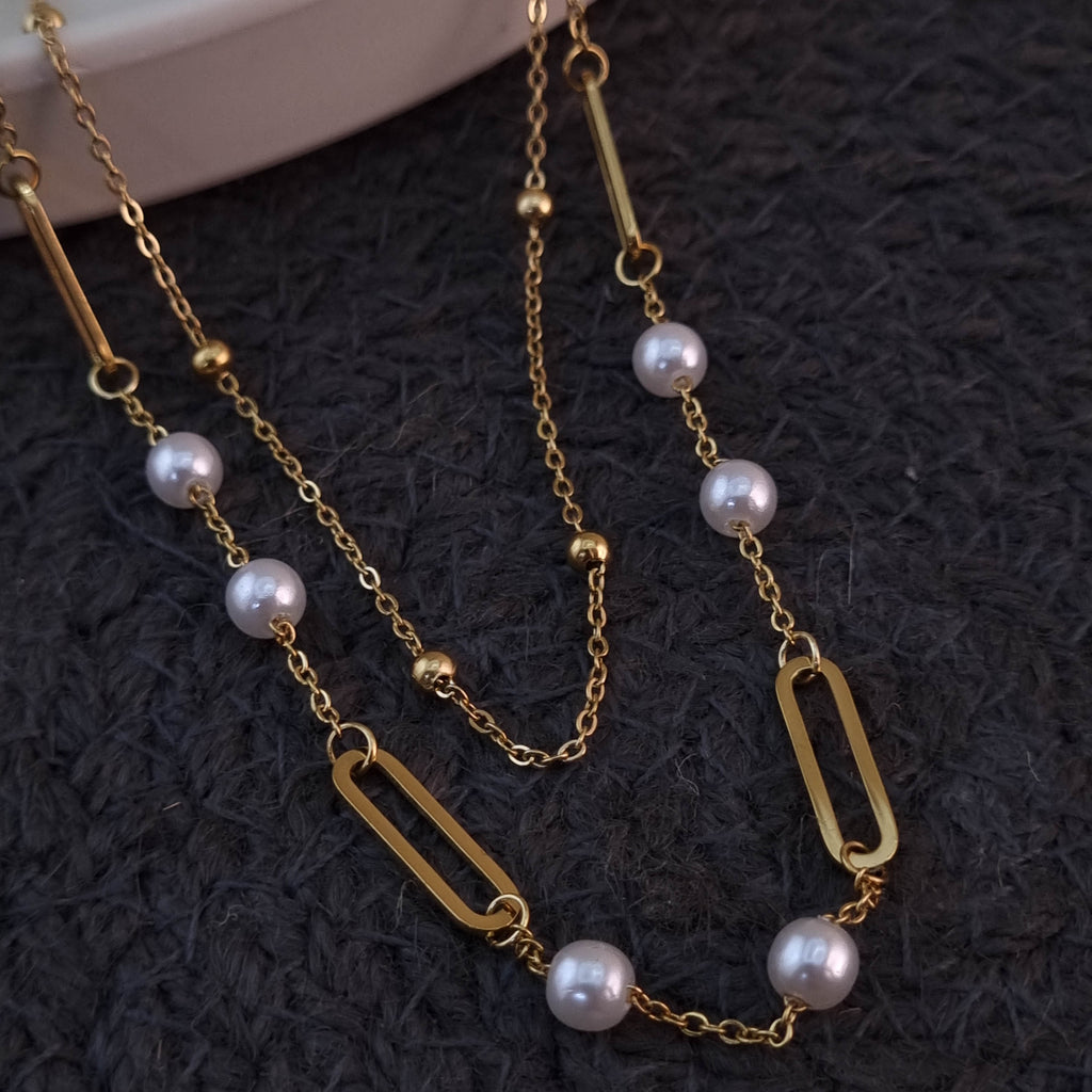 Modern Pearl Link Layer Chain
