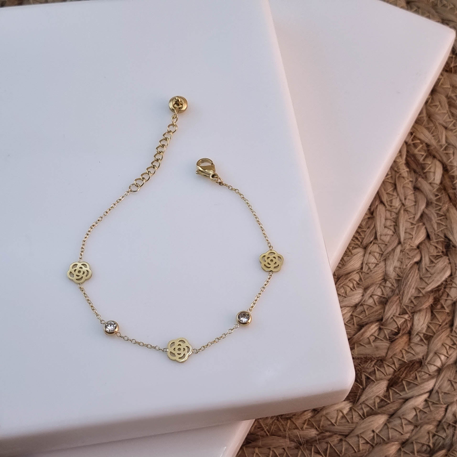 Blooming Rose Bracelet