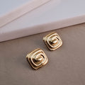 Golden Helix Earrings