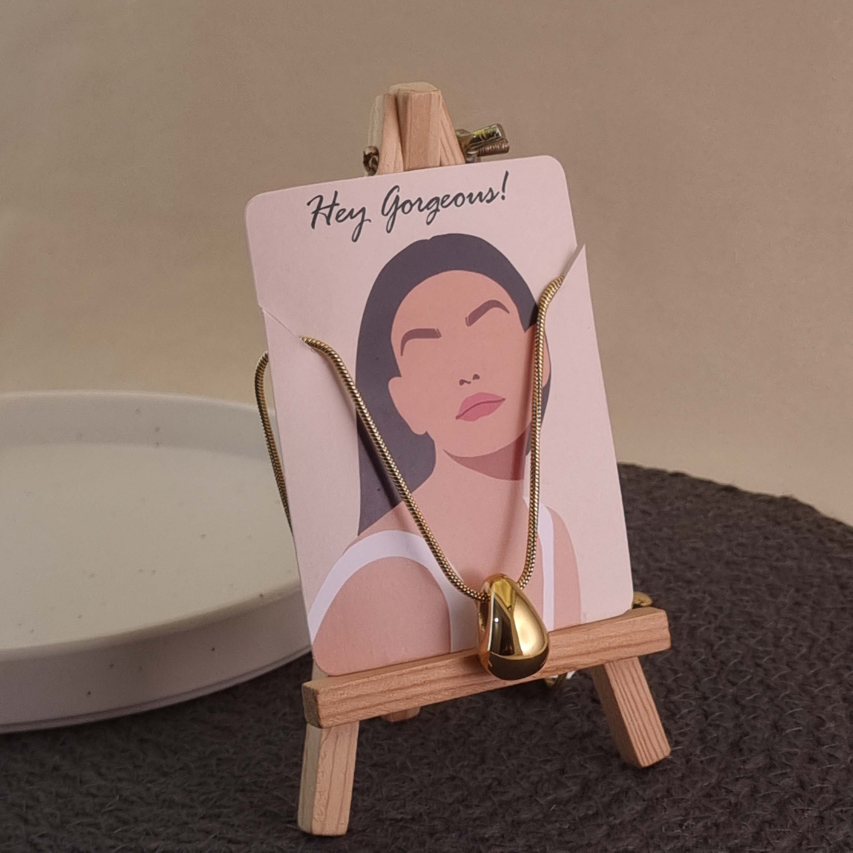 Teardrop Essence Necklace