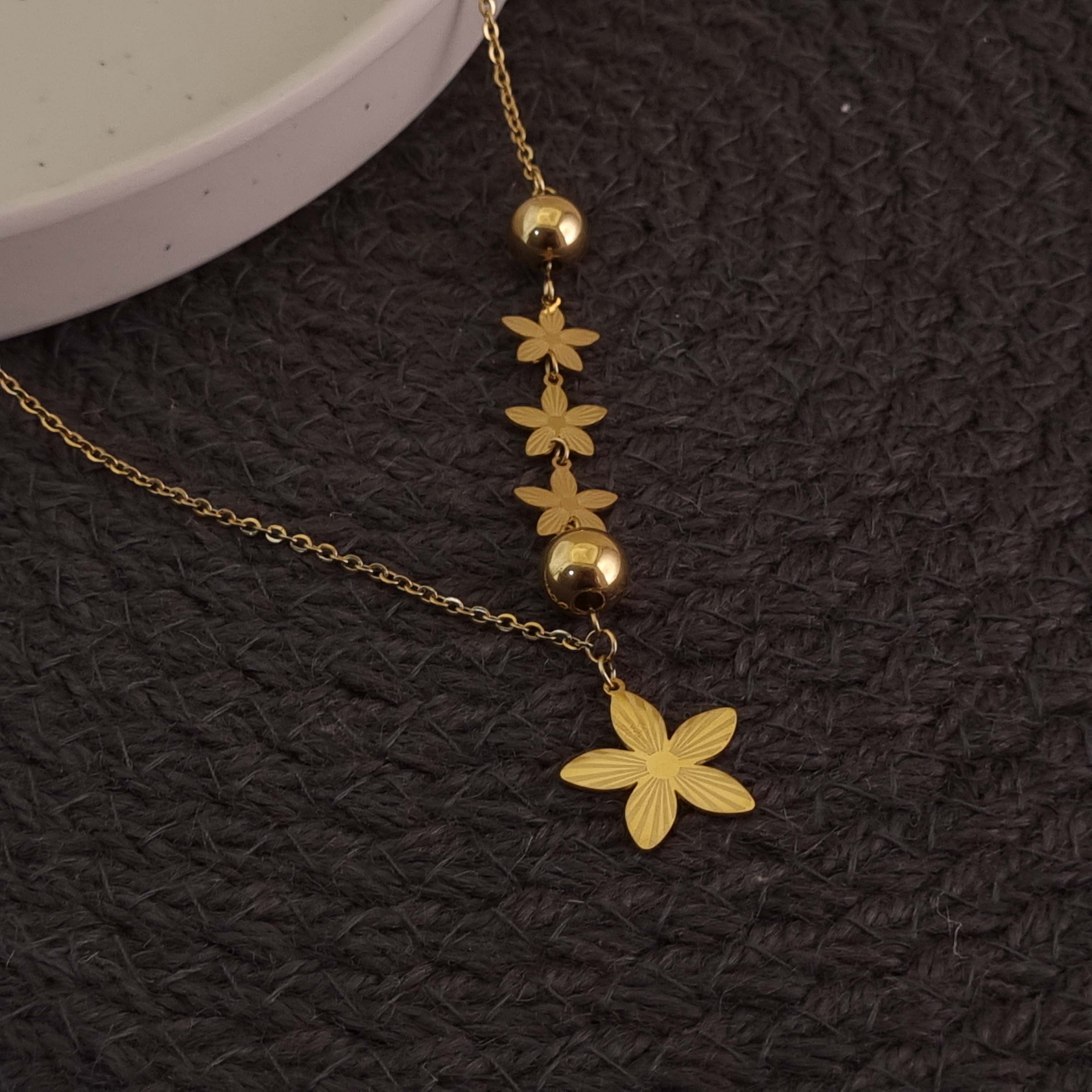 Flora Cascade Necklace