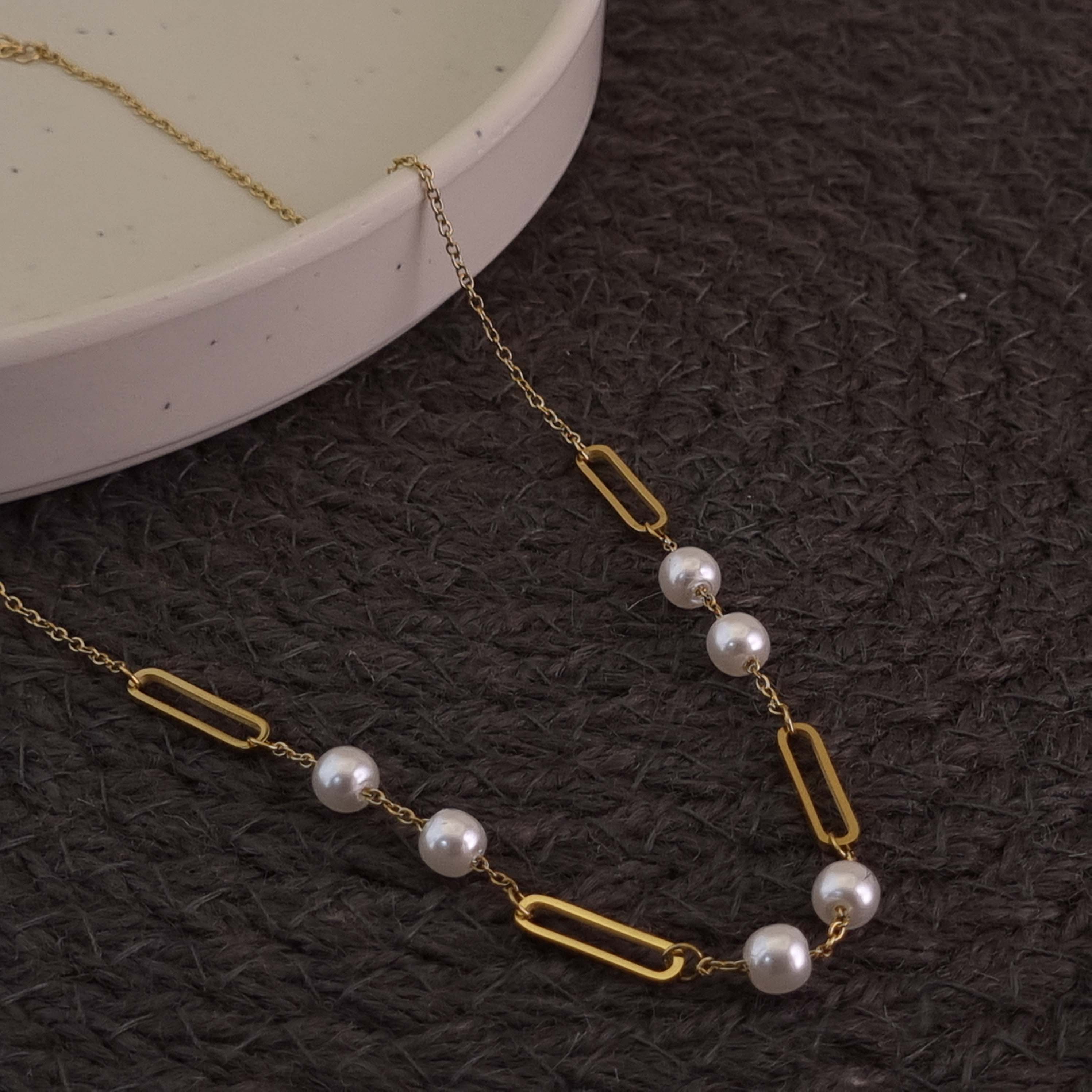 Pearl Link Necklace