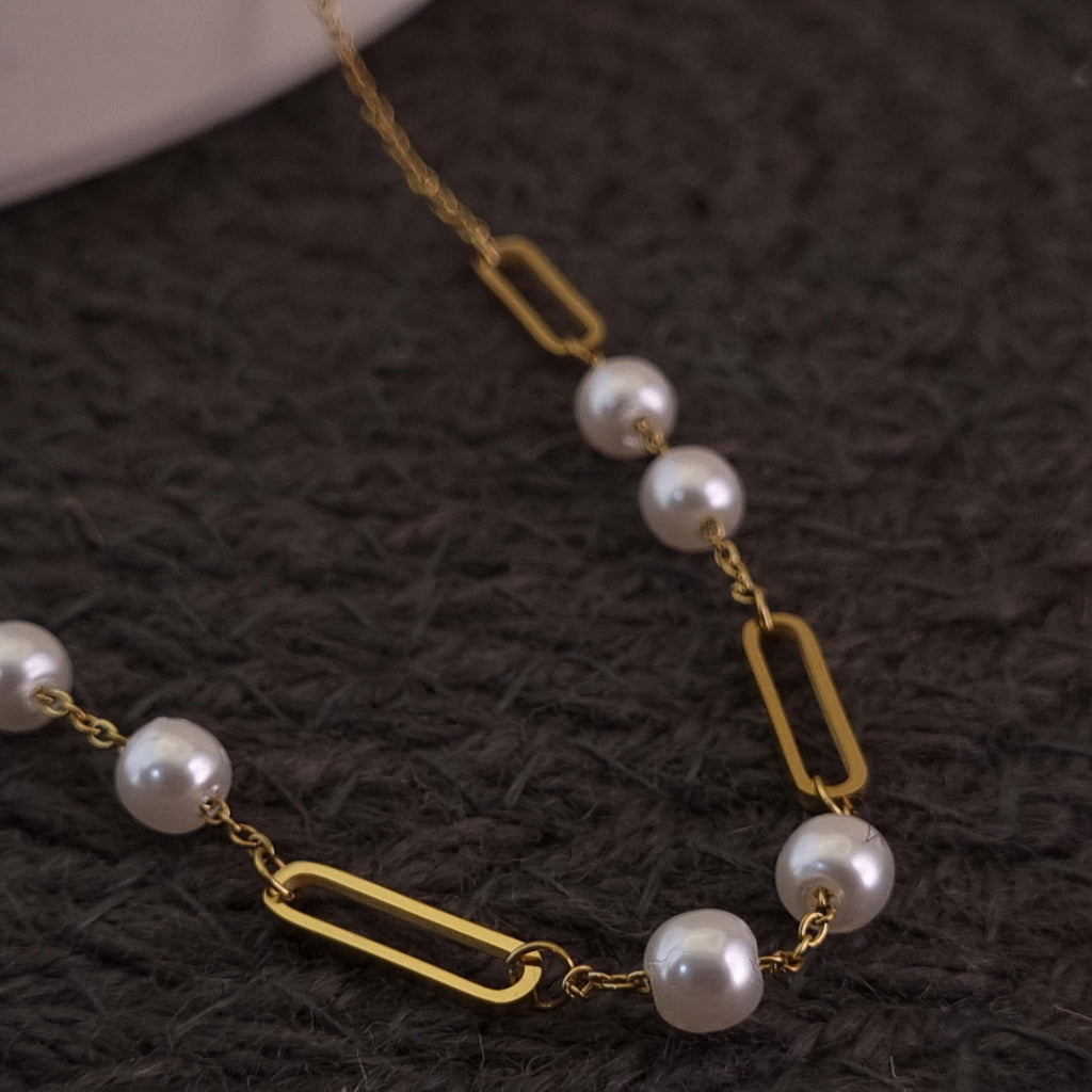 Pearl Link Necklace