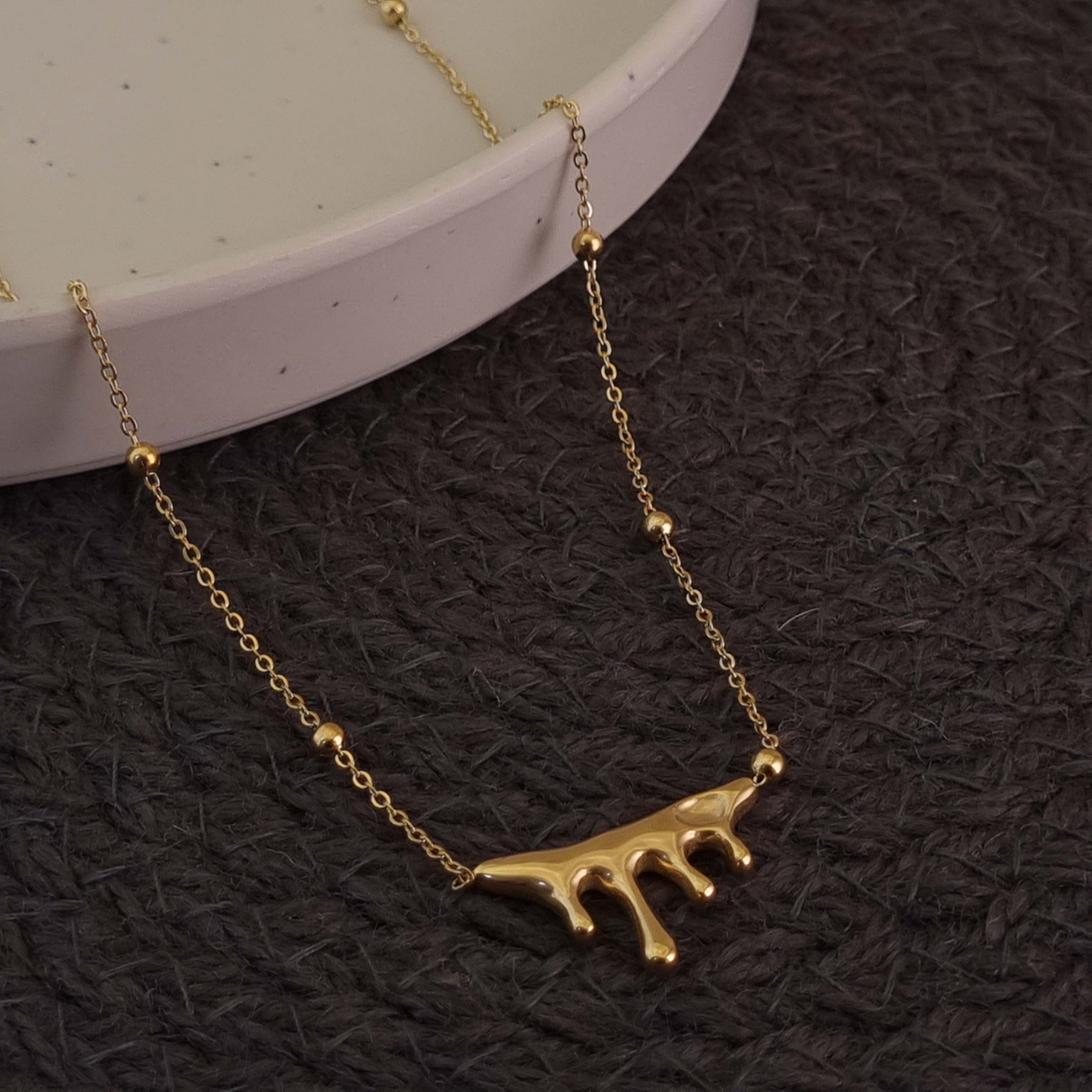 Molten Drip Necklace