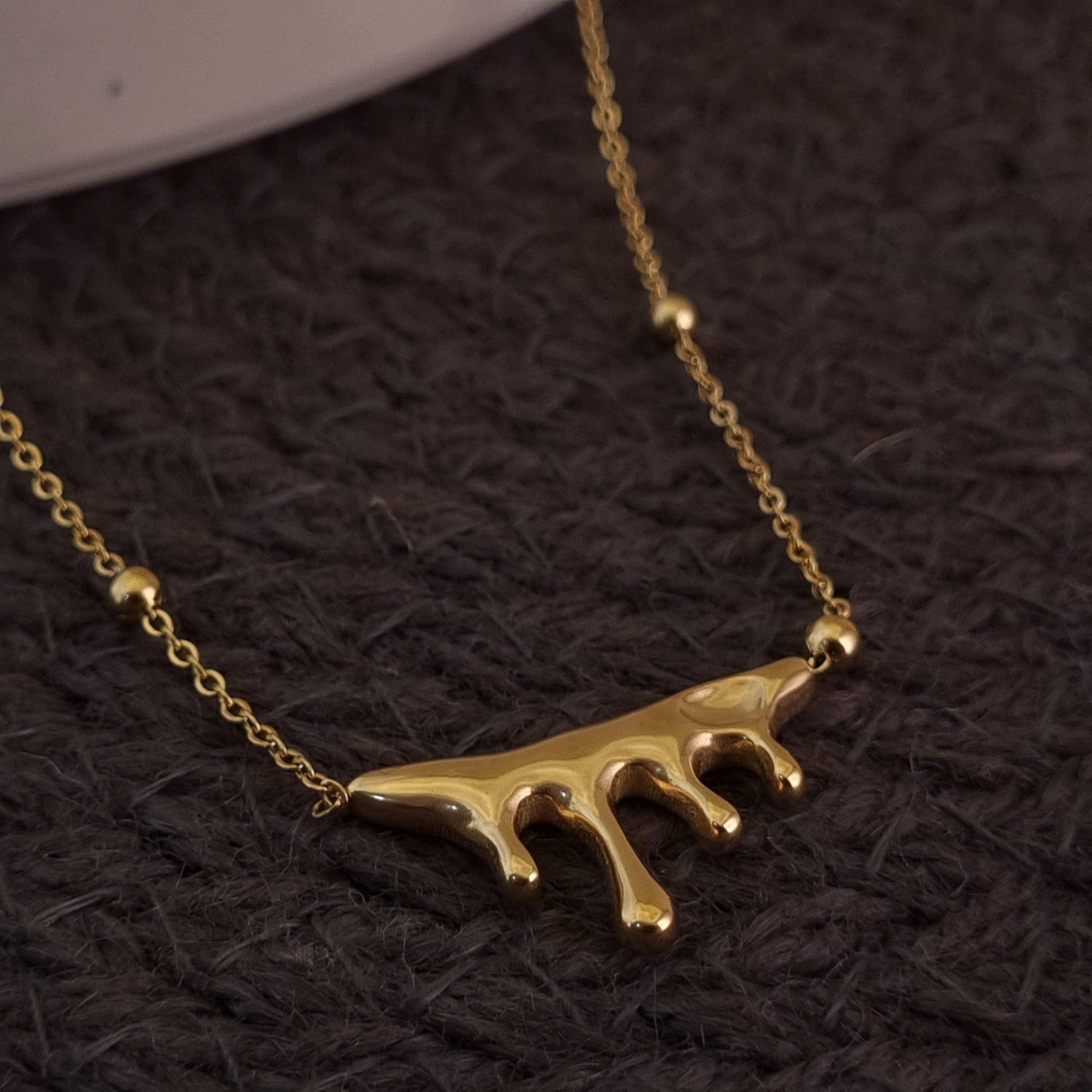 Molten Drip Necklace