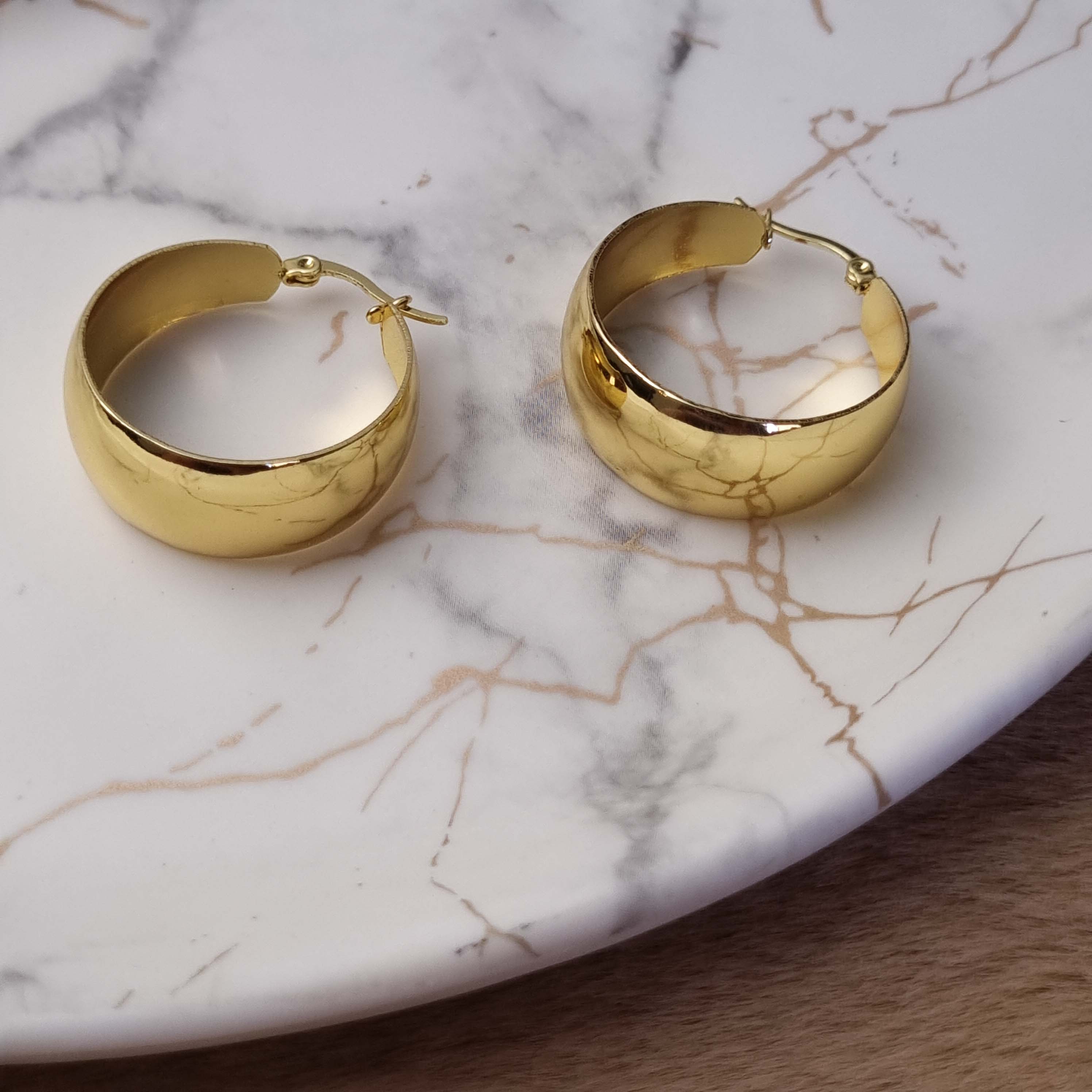 Luxe Band Hoops