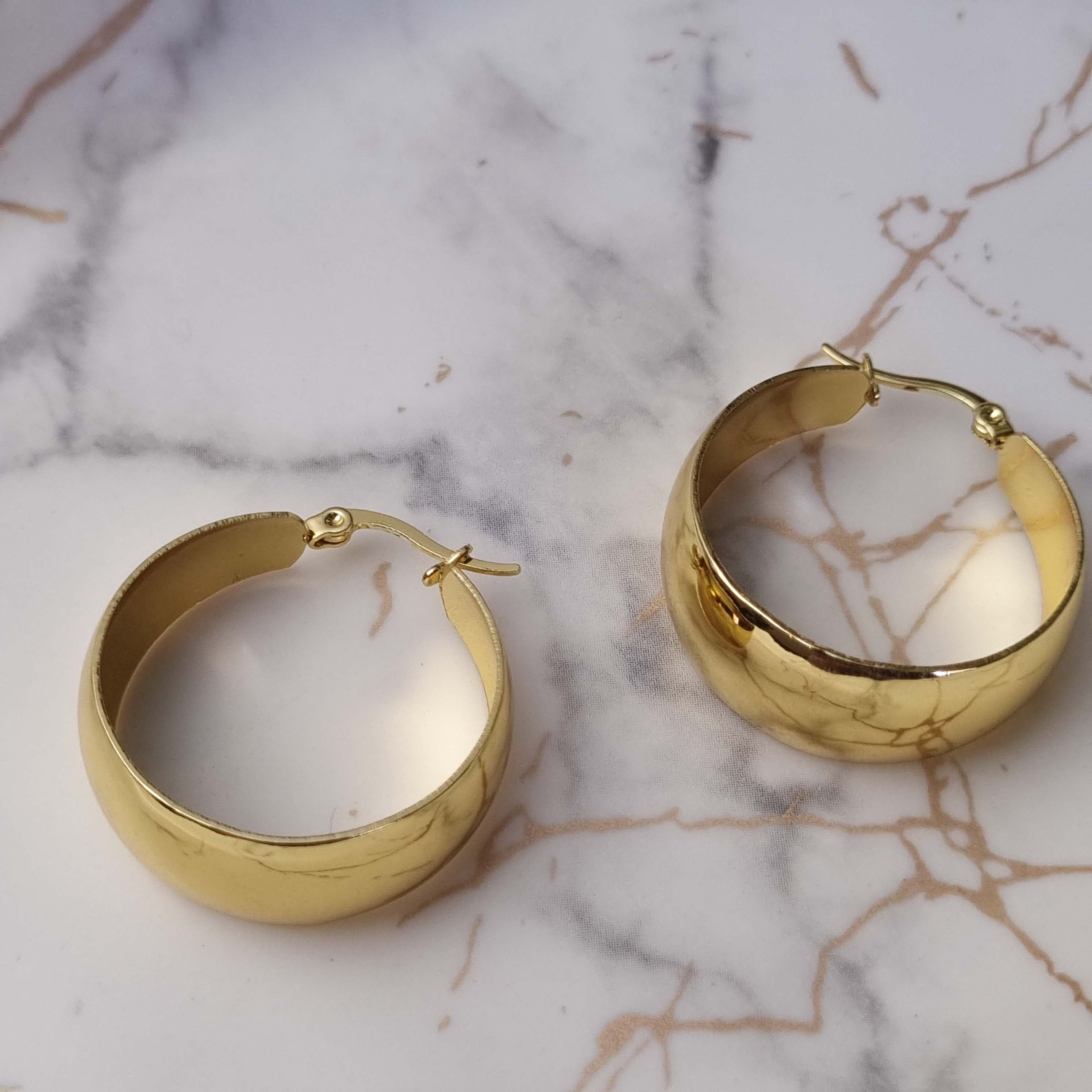 Luxe Band Hoops