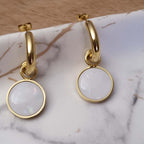 Lunar Glow Drop Earrings