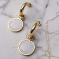 Lunar Glow Drop Earrings
