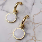 Lunar Glow Drop Earrings