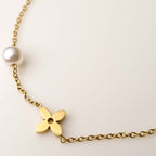 Élan Pearl – Gold-Plated Minimal Pearl Bracelet