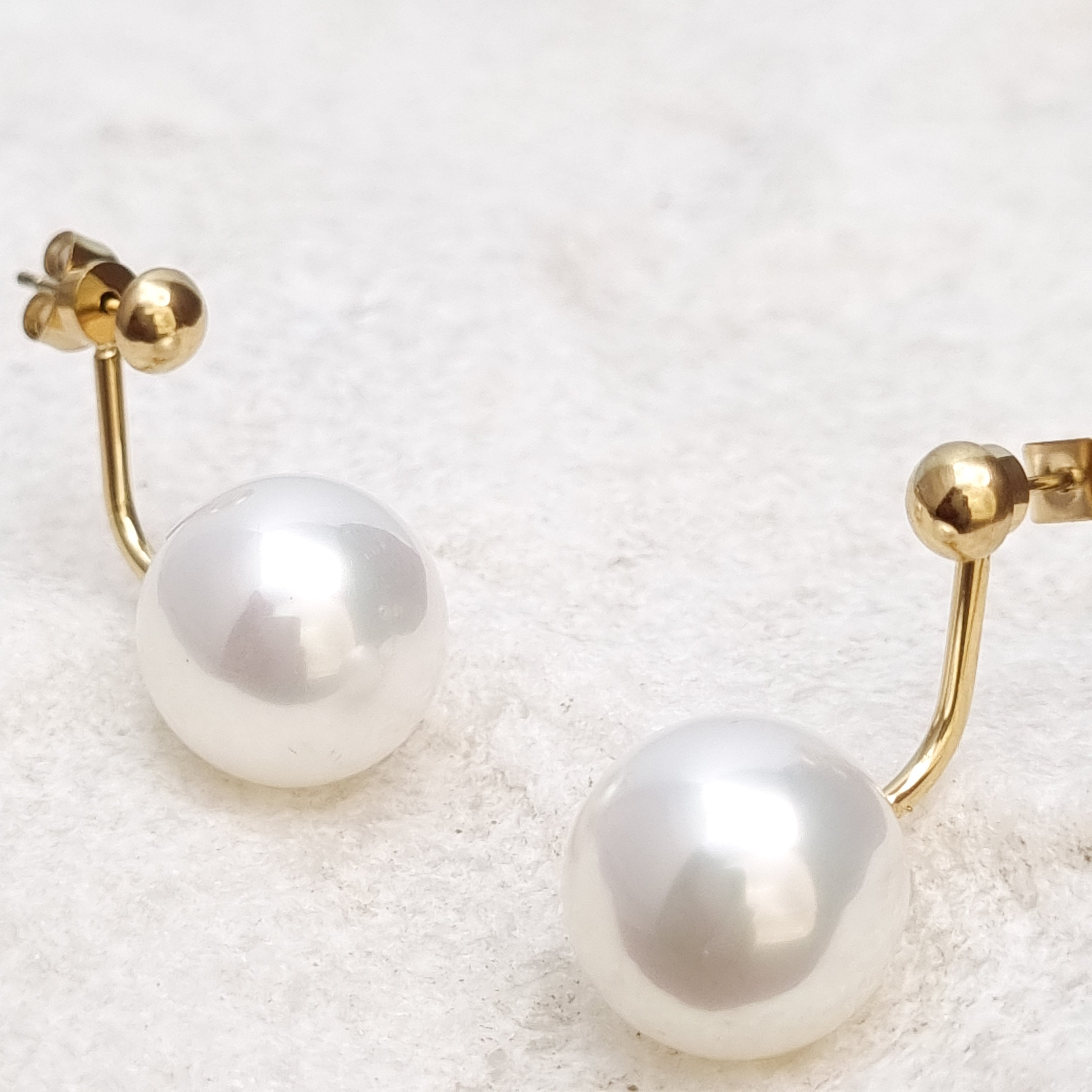 Pearl Jacket Earrings