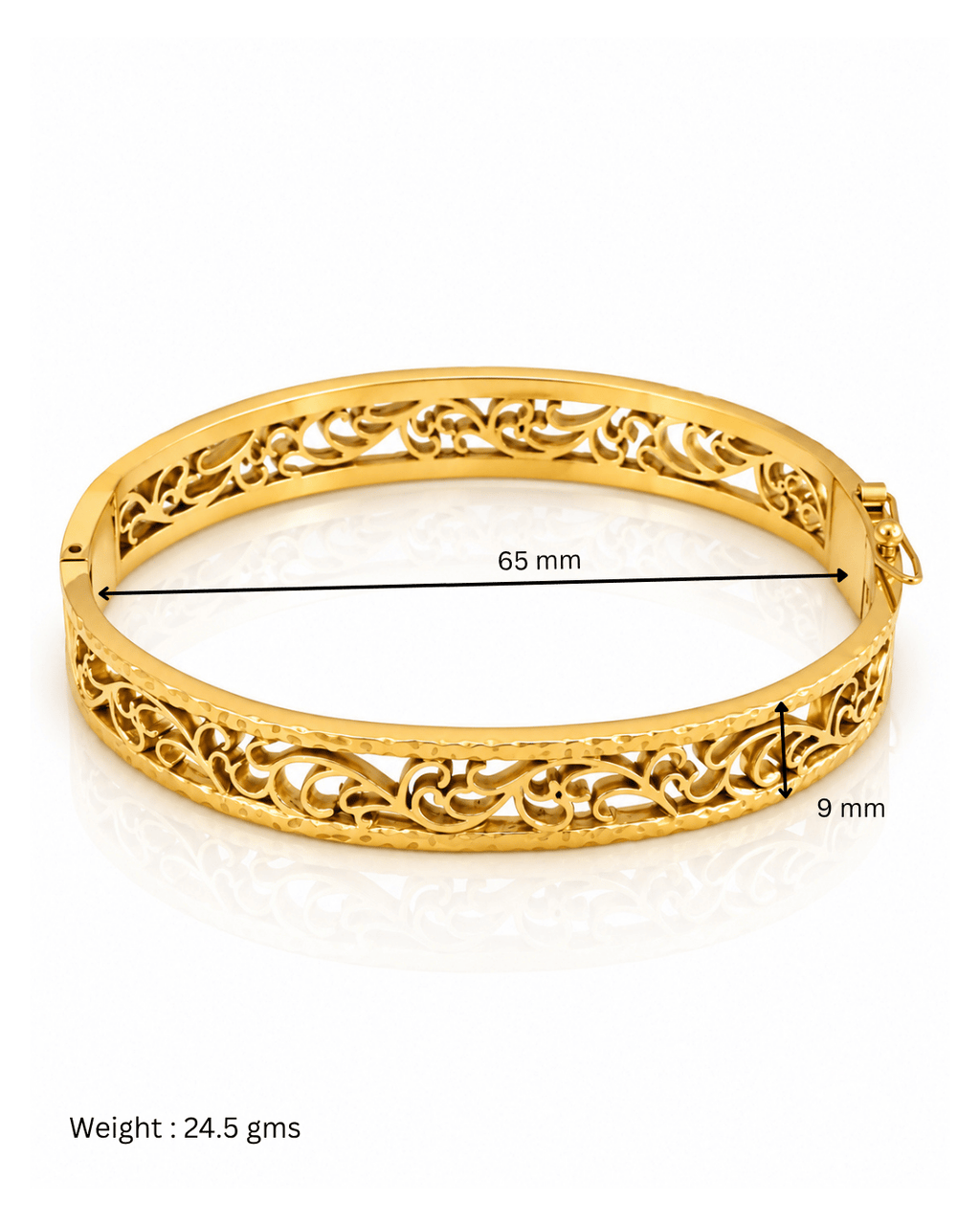 Arabesque Lace Cuff Bracelet