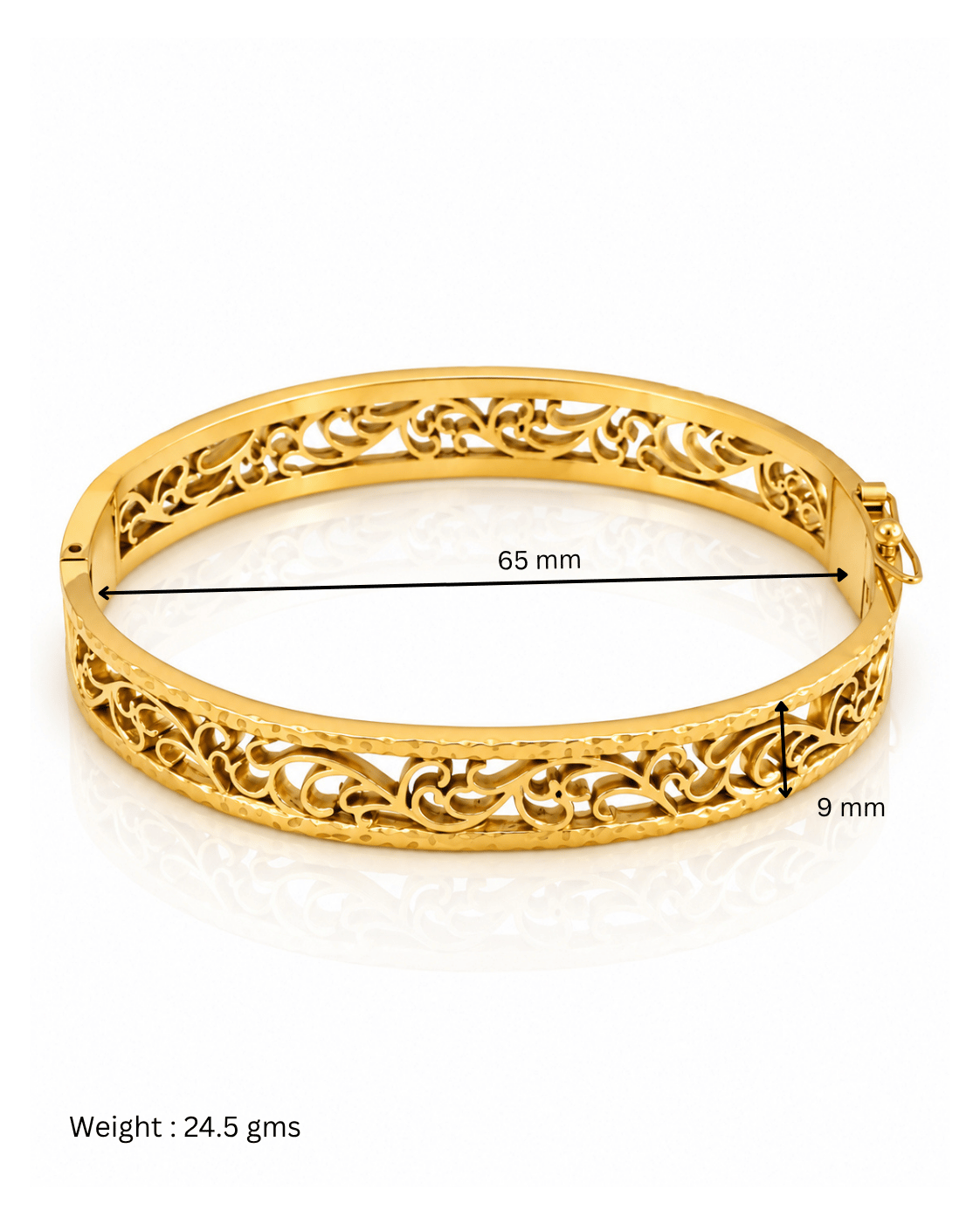 Arabesque Lace Cuff Bracelet
